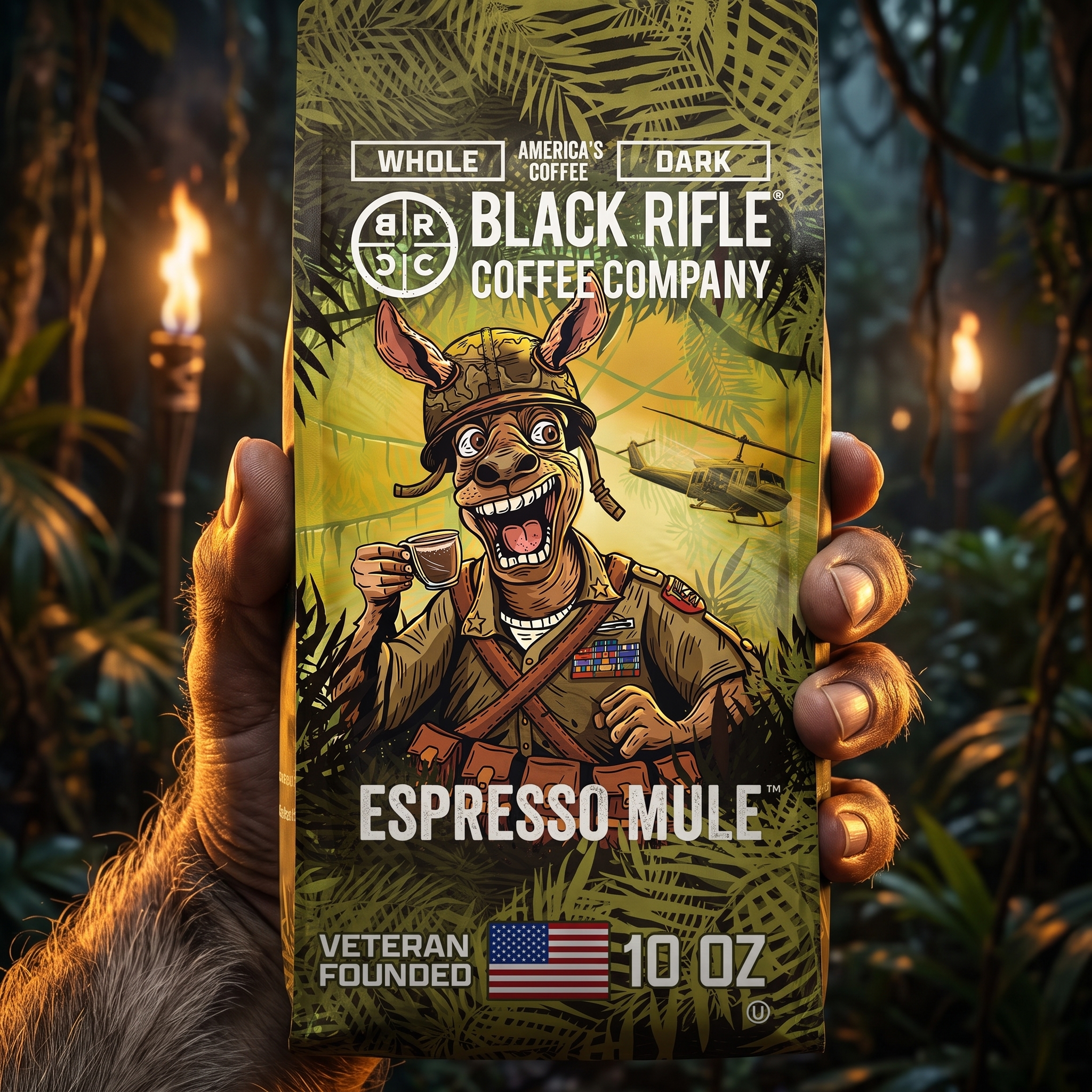 Black Rifle Coffee Company Facebook ad