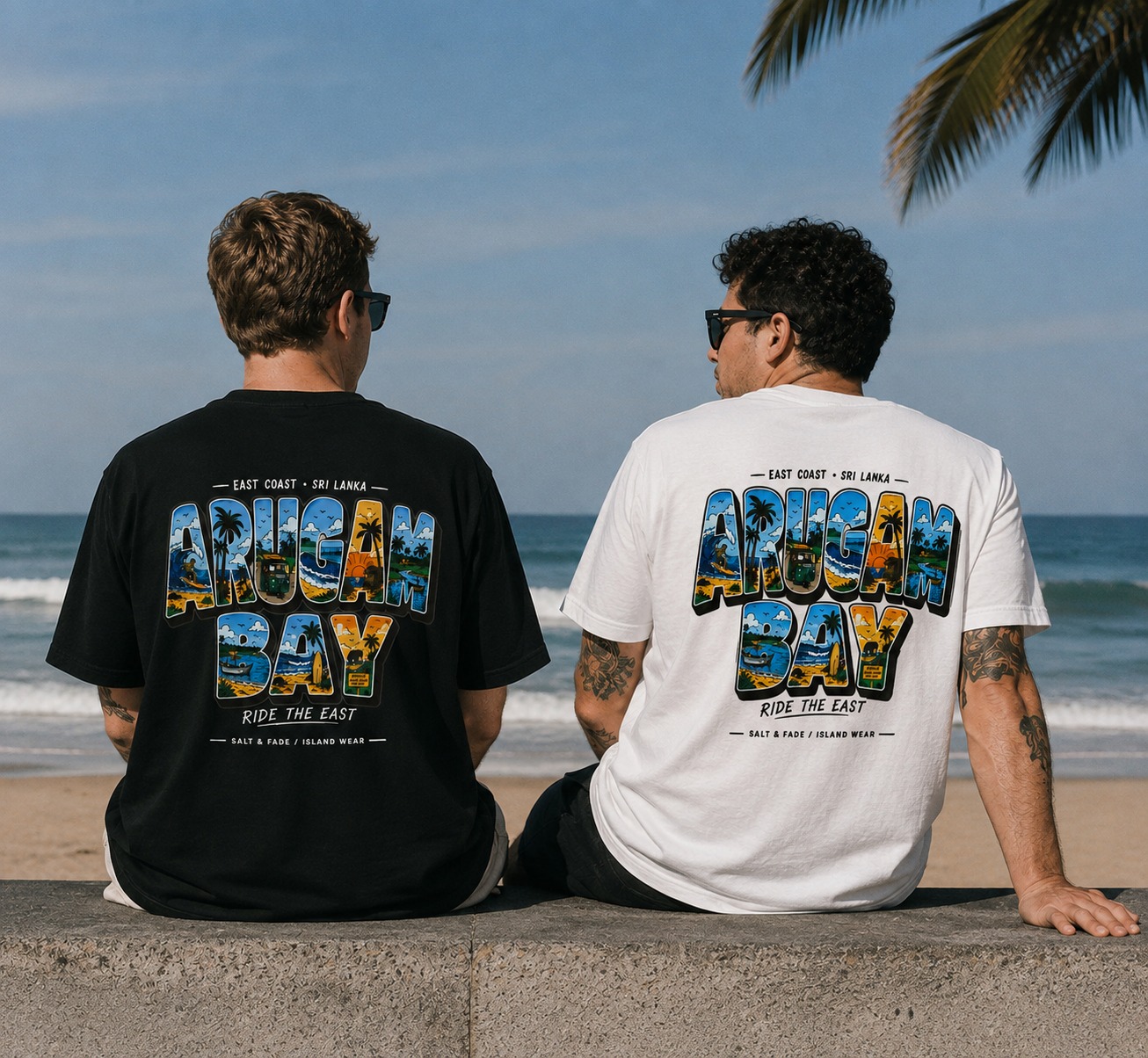 Salt and fade Facebook ad: Made by the Island.