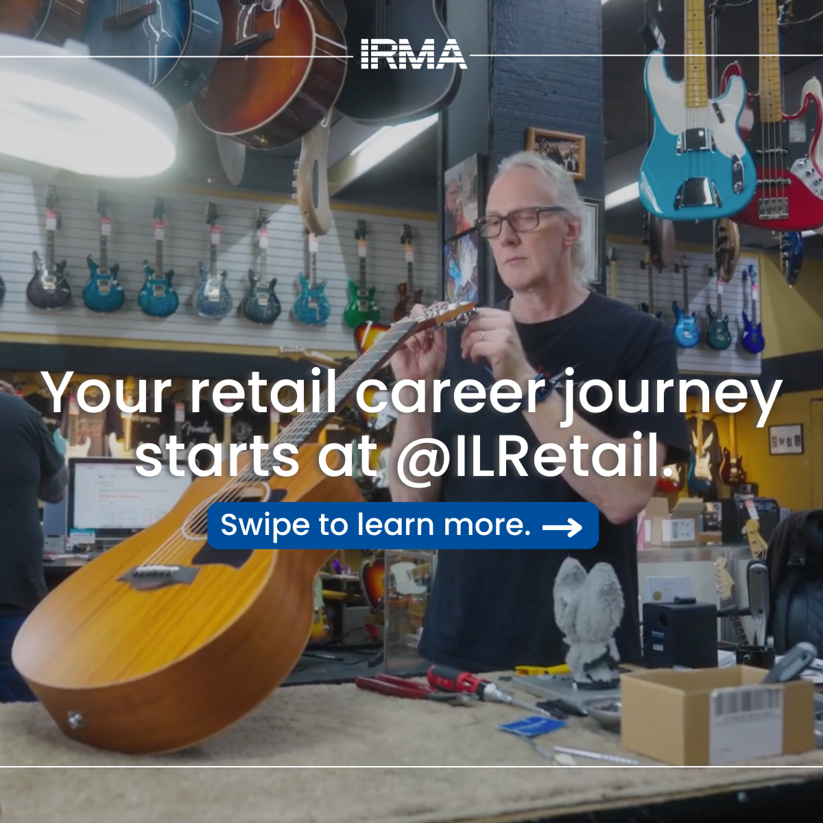 Illinois Retail Merchants Association Facebook ad: Join our email list and get the Retail…