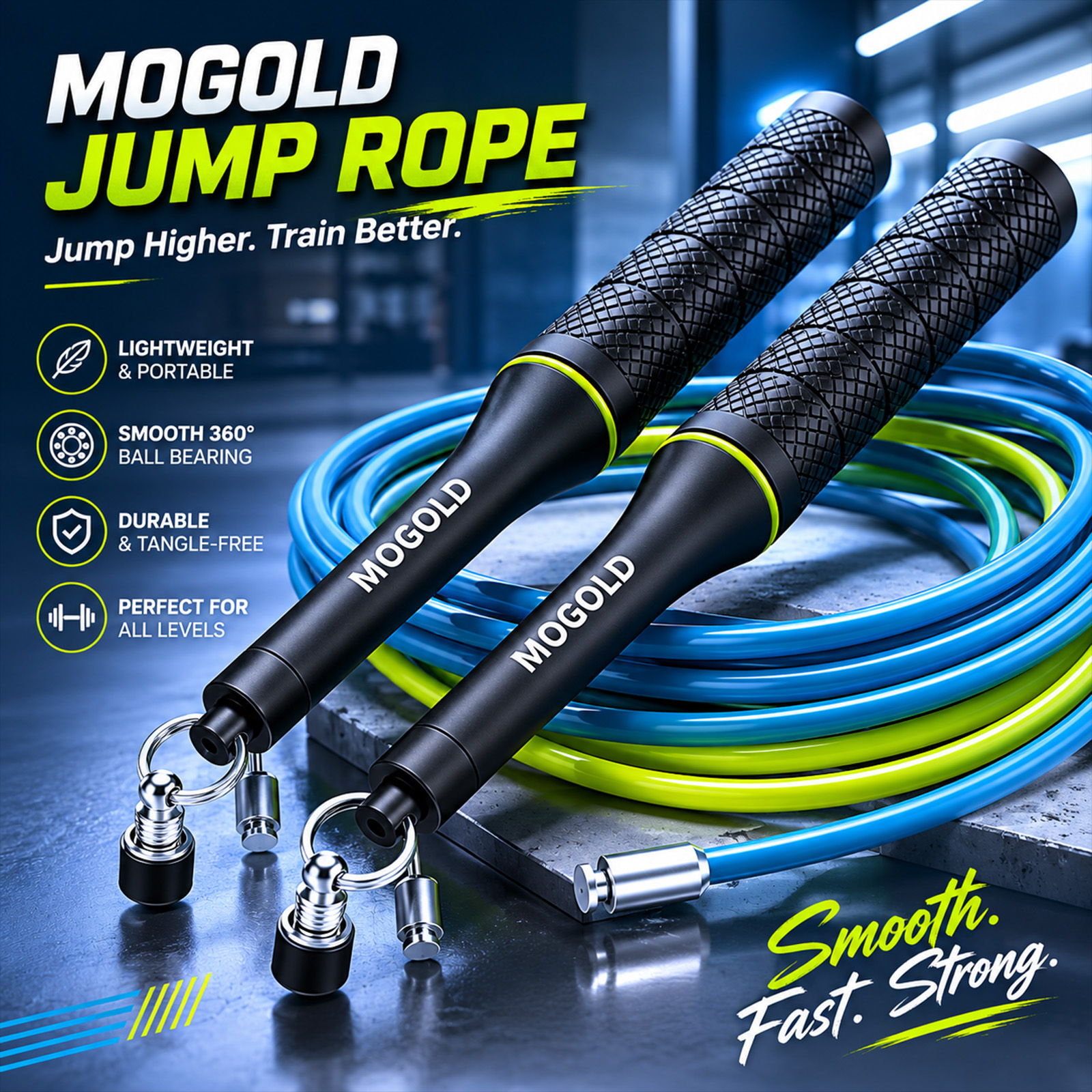 Wuxi Suowei Technology Co Ltd Facebook ad: Train like a pro with every jump.