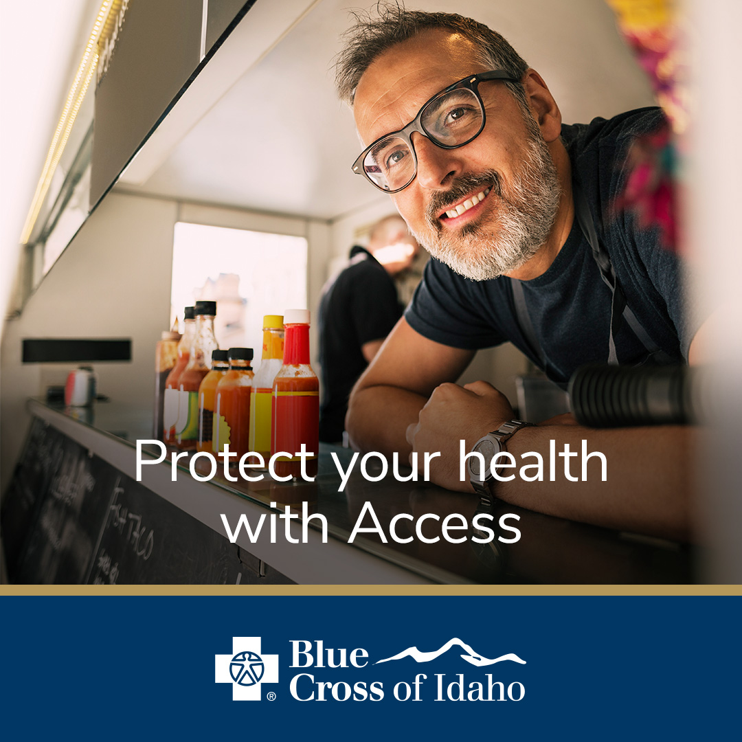 Blue Cross of Idaho Facebook ad