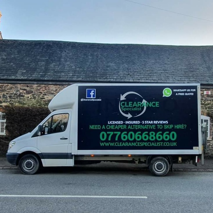 Clearance Specialist Facebook ad: Licensed Rubbish Removal