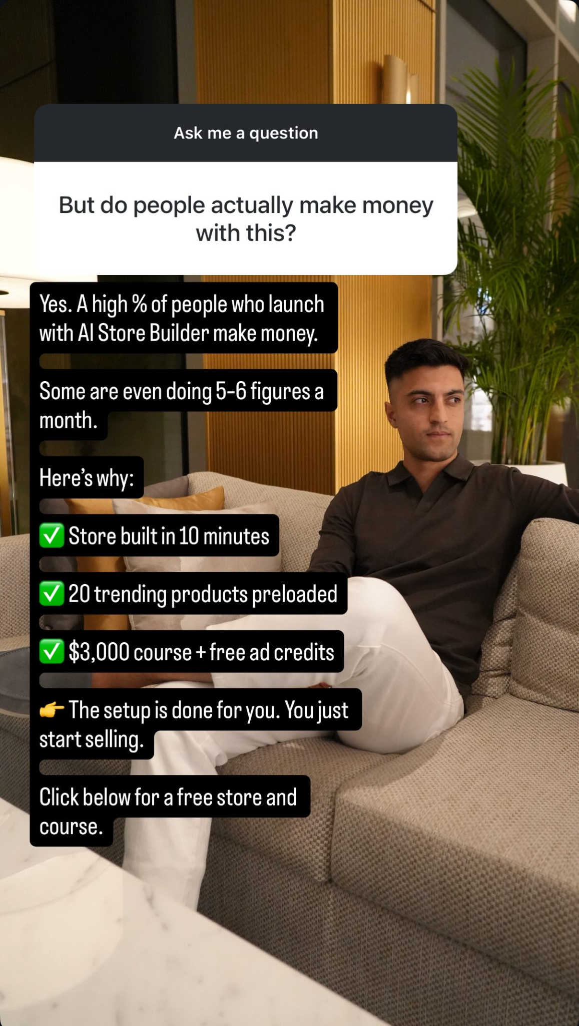 Ramin Popal Facebook ad