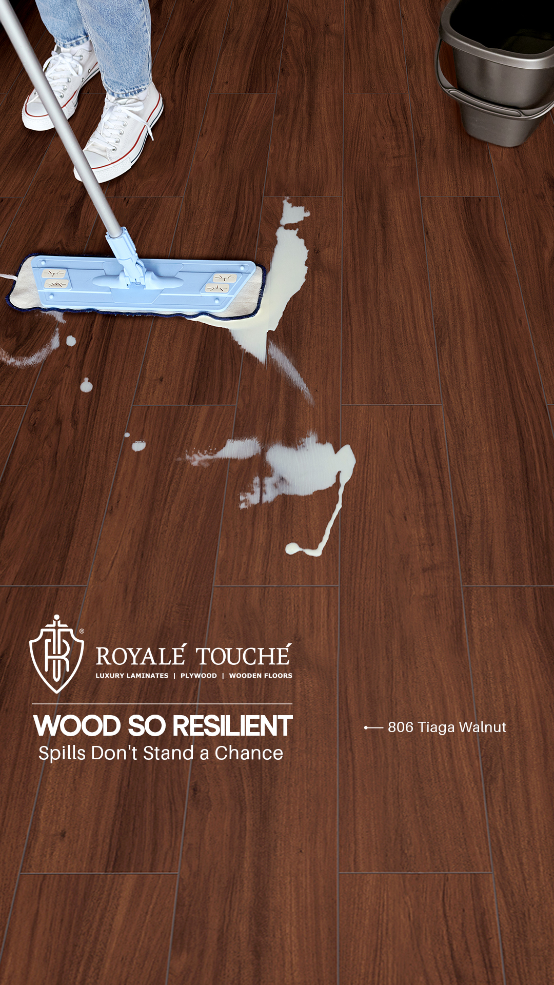 Royale Touche Facebook ad: Royale Touch Wooden Floor