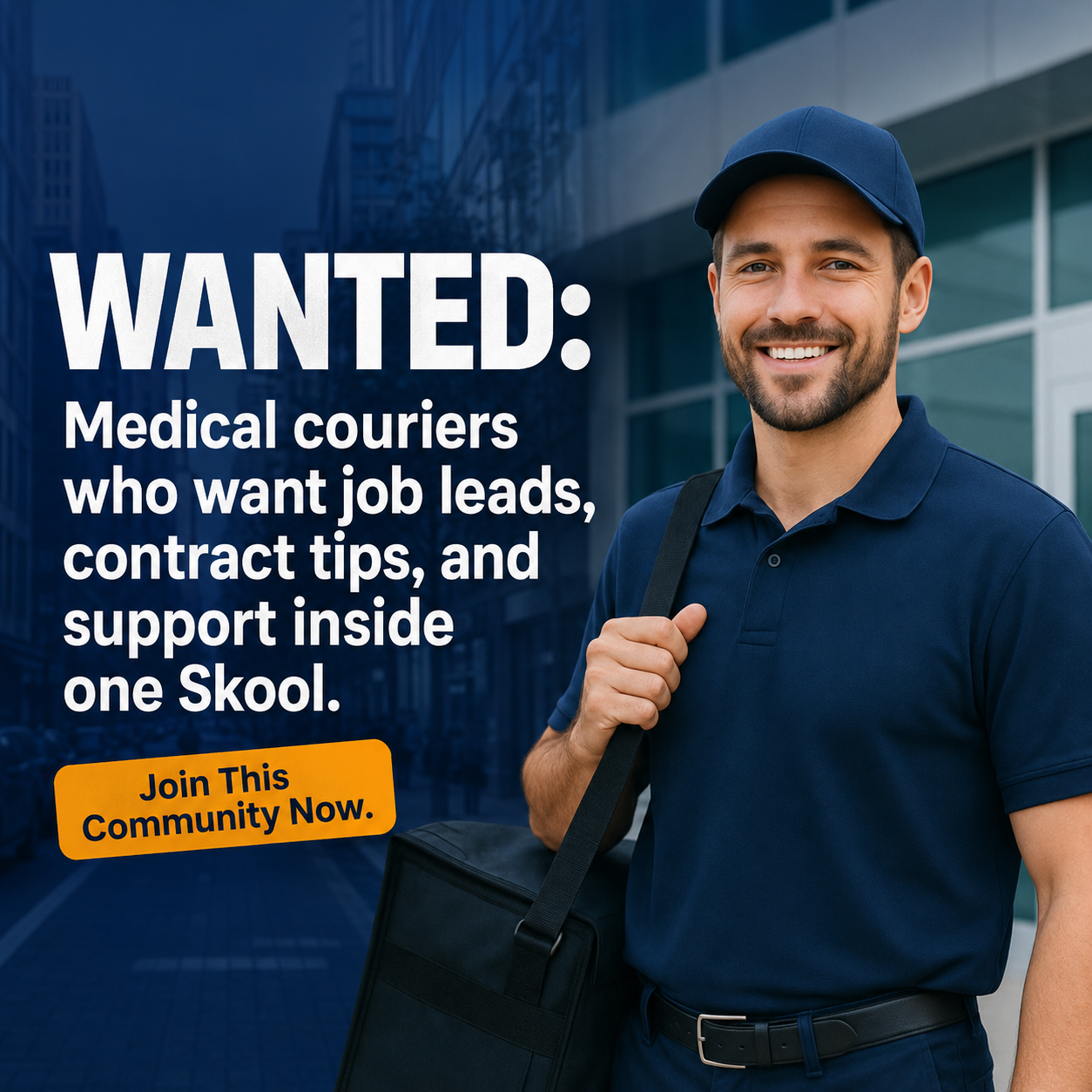 Skool Facebook ad