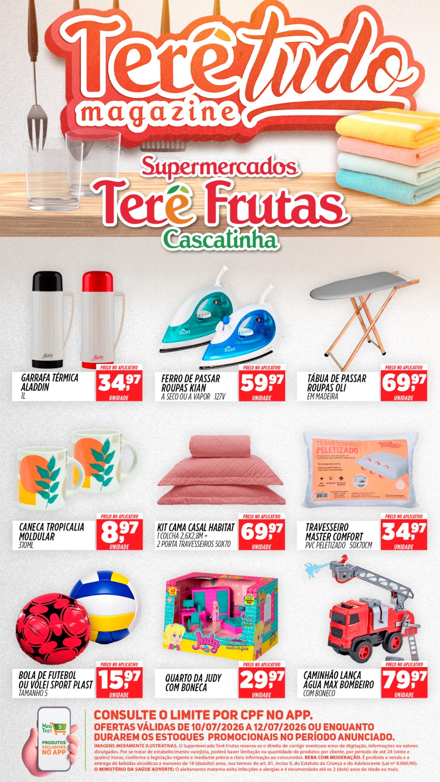 Super Terê Frutas Petrópolis Facebook ad