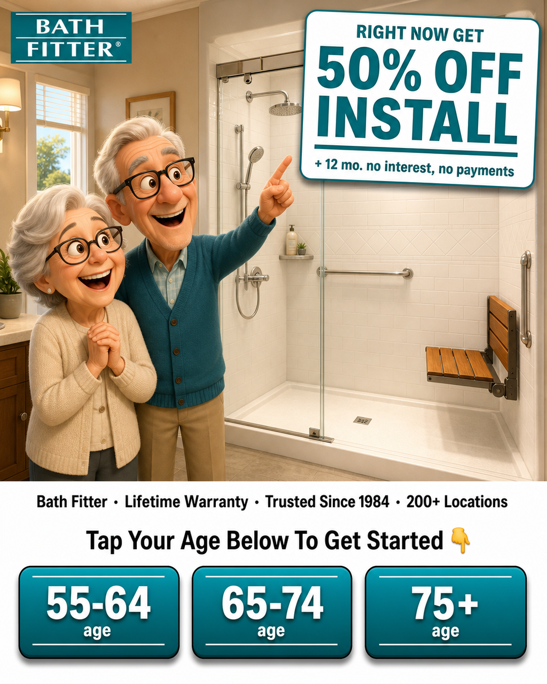 Bath Fitter Facebook ad