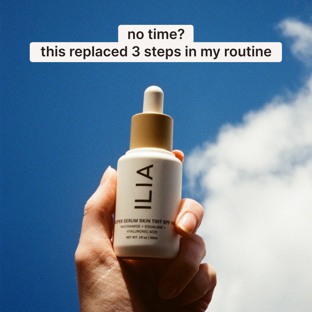 ILIA Beauty Facebook ad