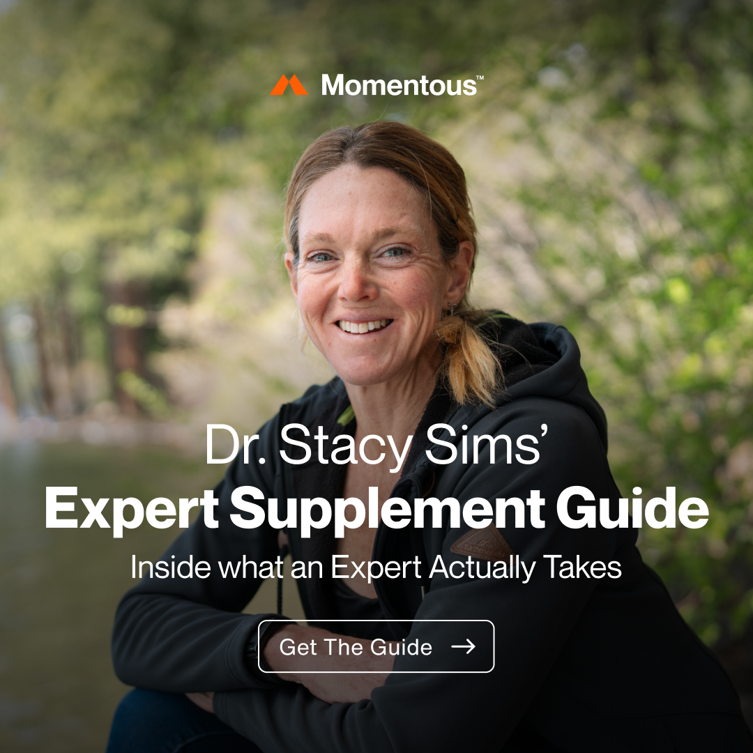 Dr. Stacy Sims Facebook ad: Science, Not Trends