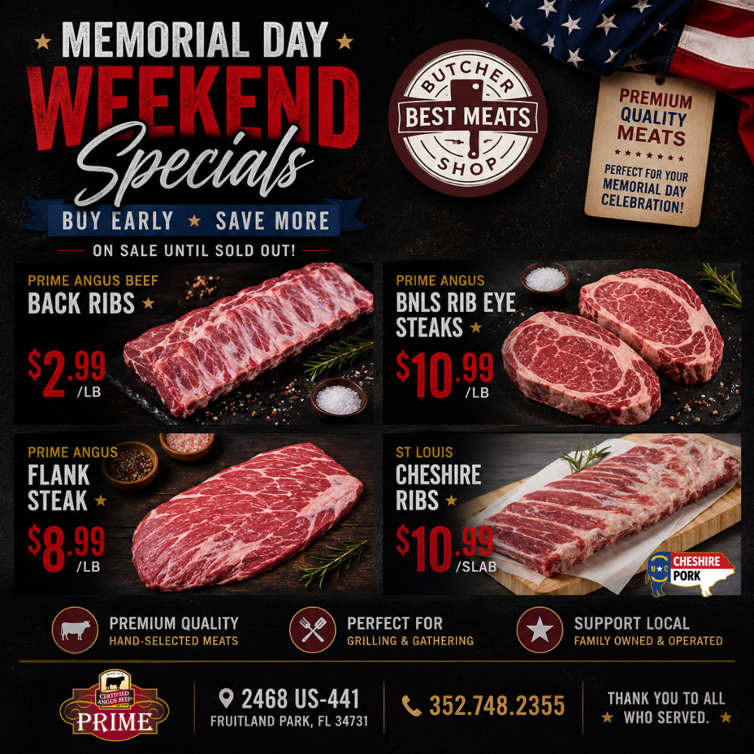 Best Meats Florida Facebook ad: All-Natural Meat Market