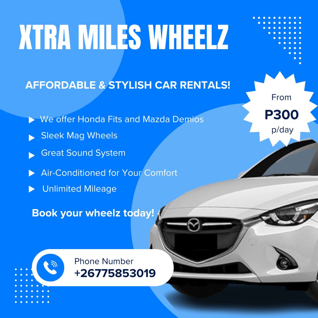 Xtra Miles Wheelz Facebook ad: Whether it’s for daily errands, road trips, or…