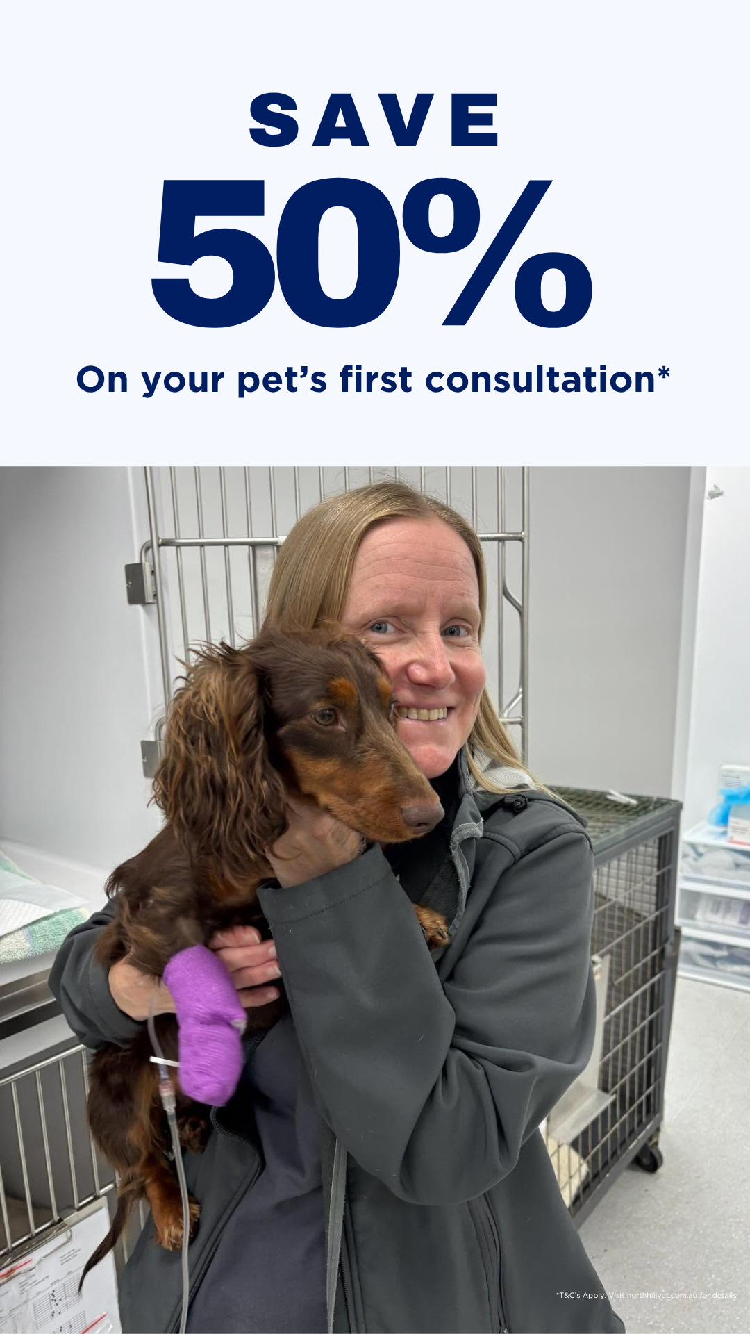 North Hill Vet Clinic Facebook ad