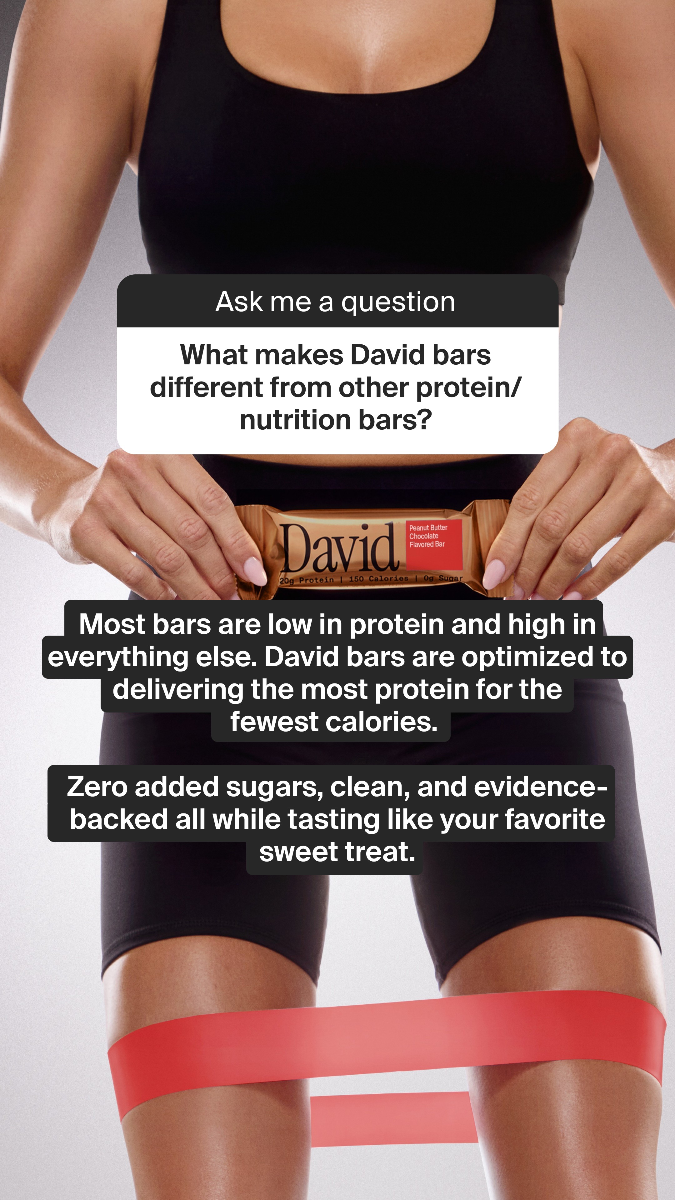 David Protein Facebook ad