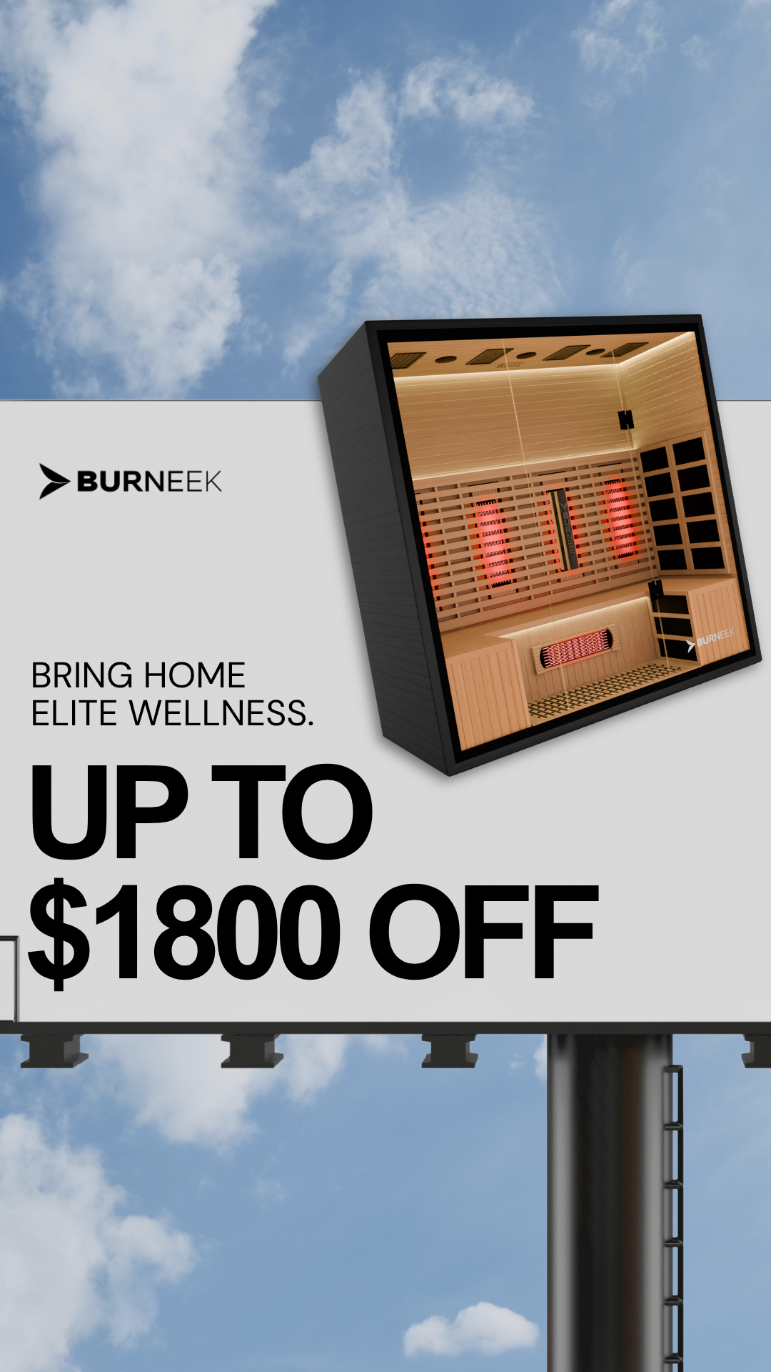 Burneek Facebook ad
