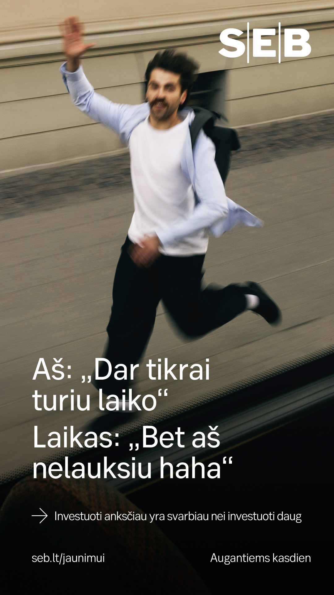 SEB Lietuvoje Facebook ad