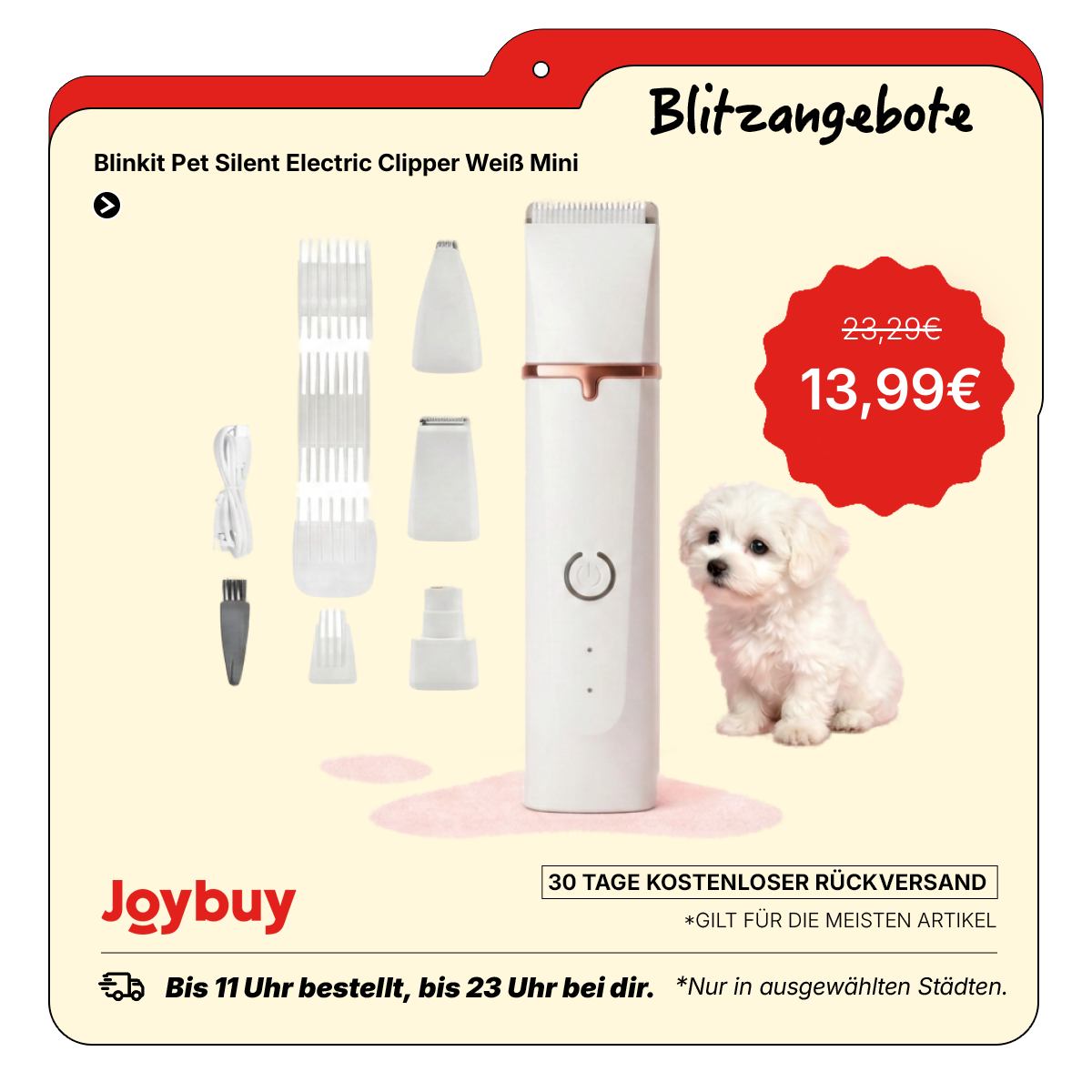 Joybuy Deutschland Facebook ad
