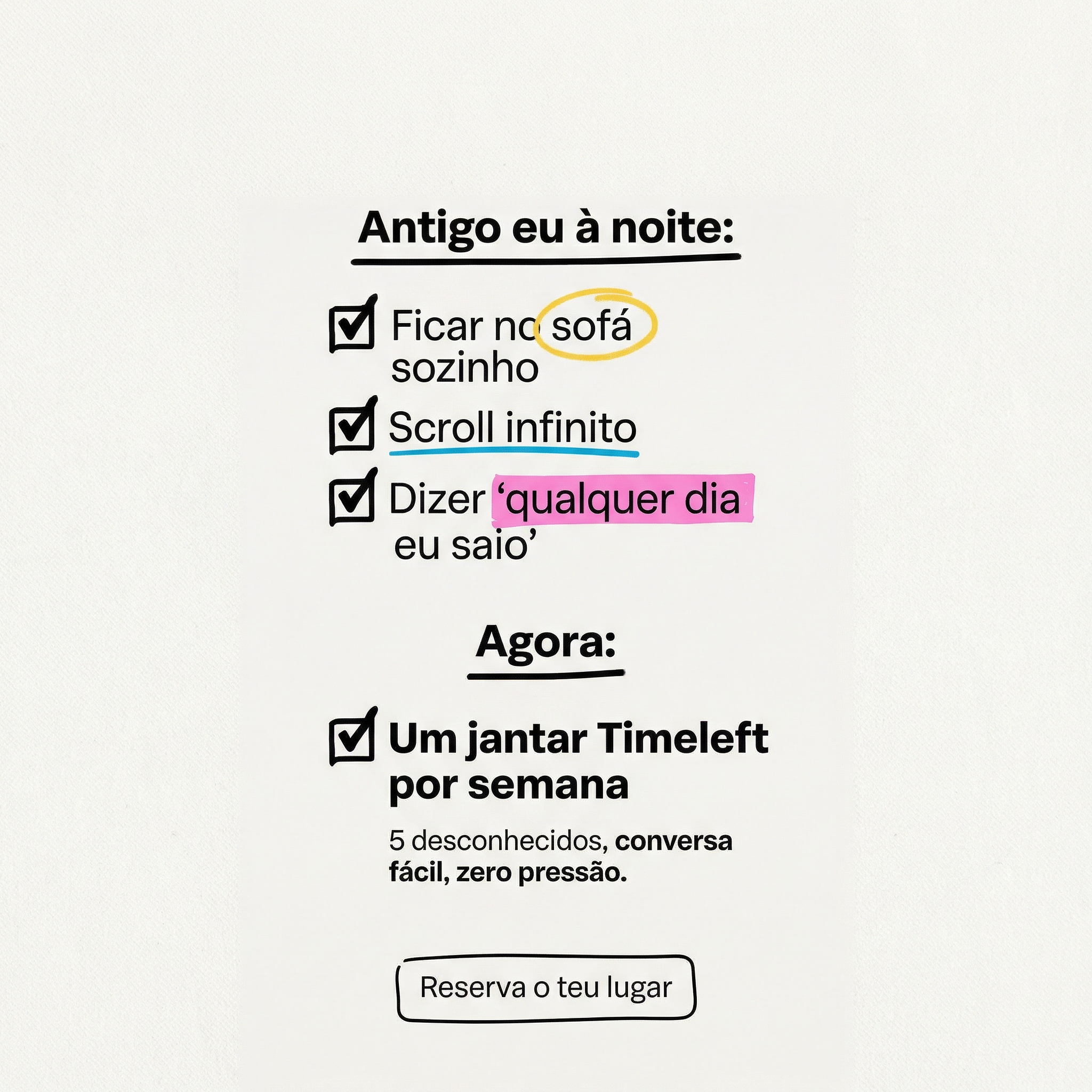 Timeleft Facebook ad