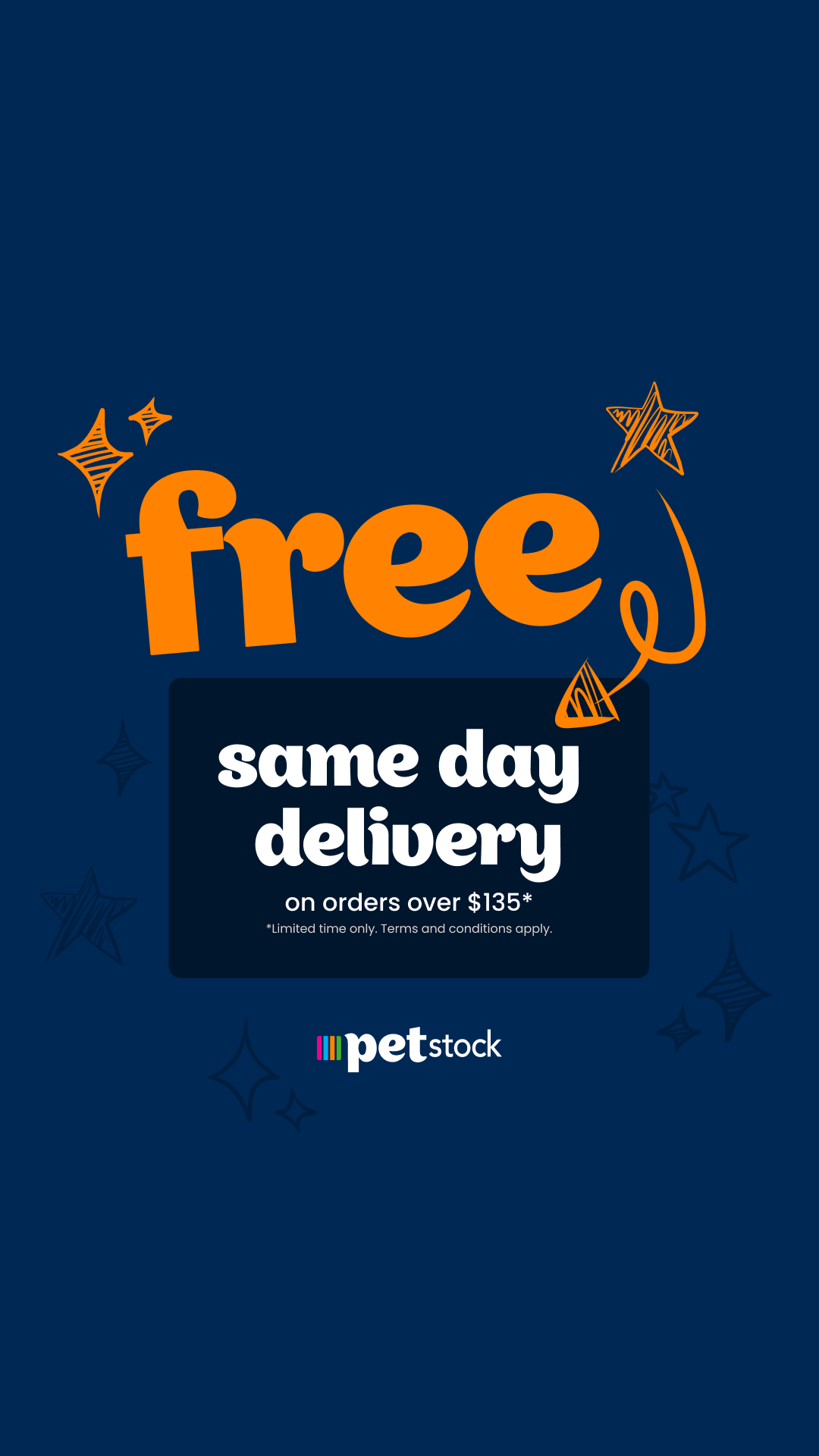 Petstock Facebook ad