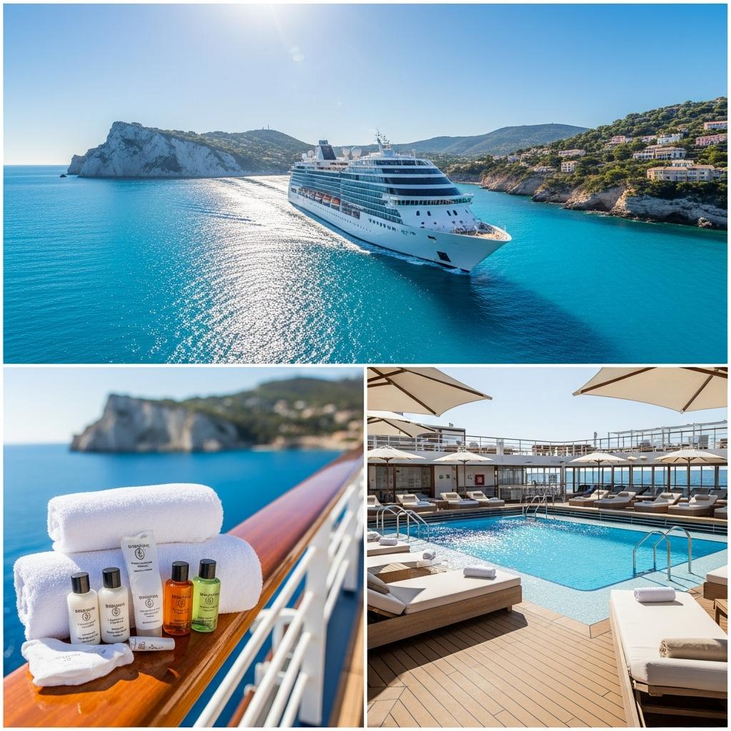 ExploreAnswers Cascade Facebook ad: Navigate Mediterranean Cruise Discoveries.