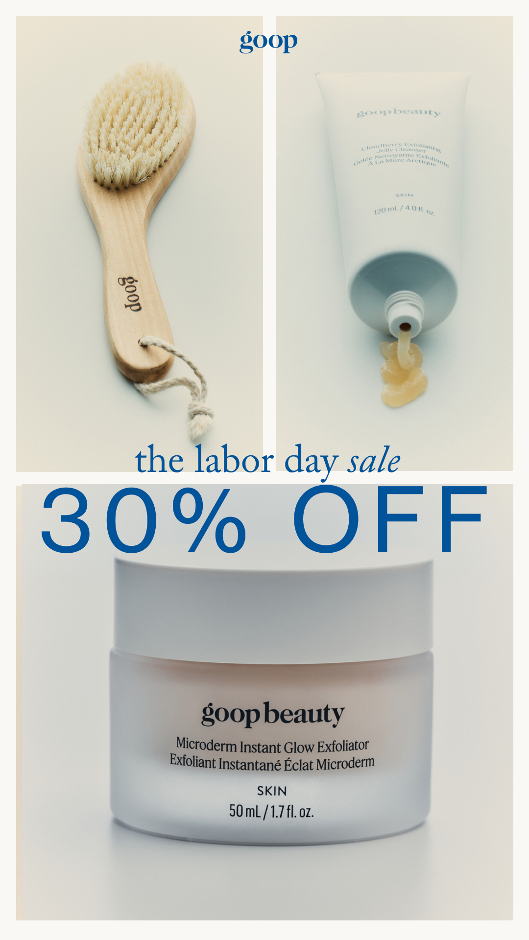 goop Facebook ad