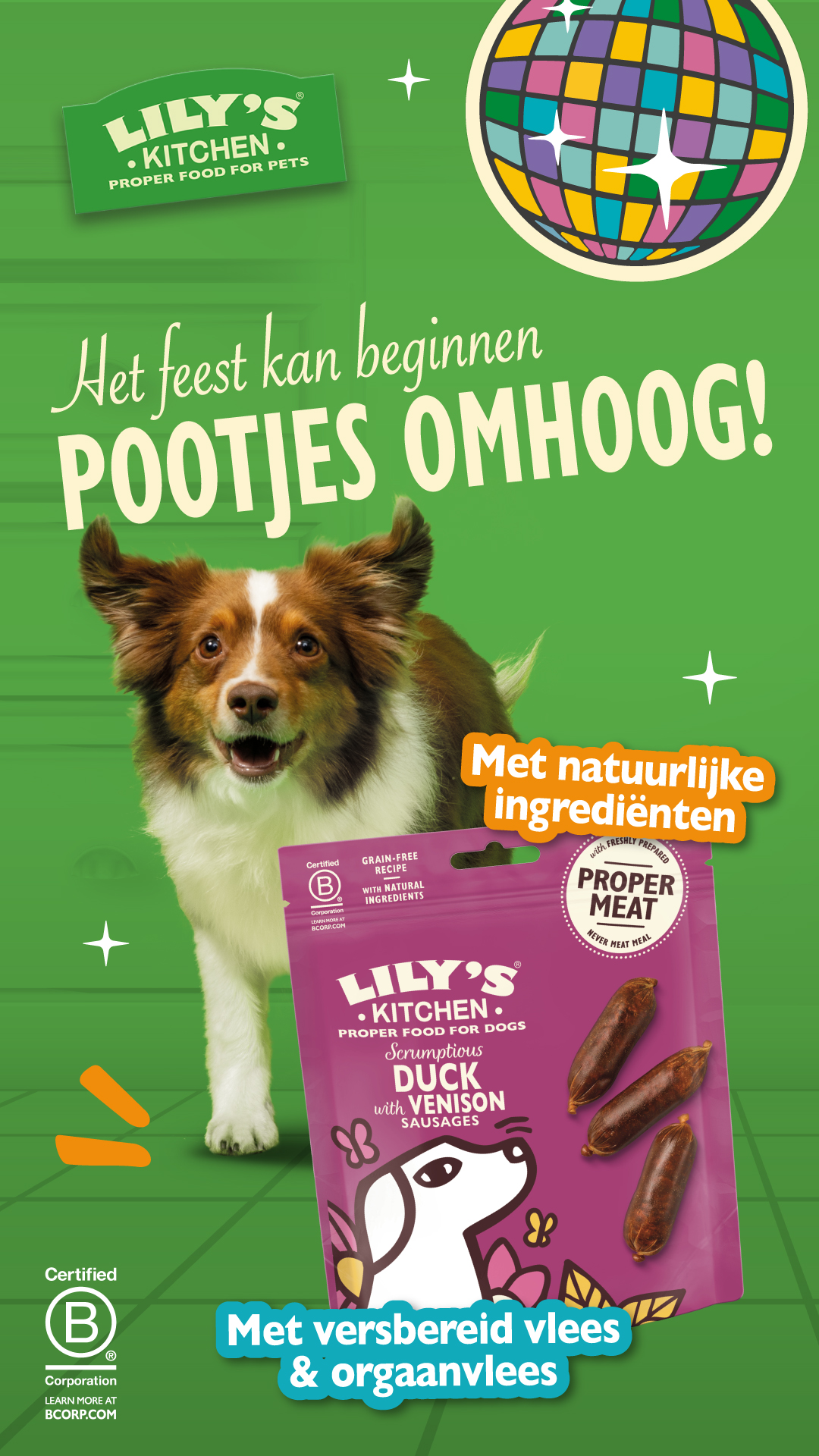 Lily's Kitchen Facebook ad