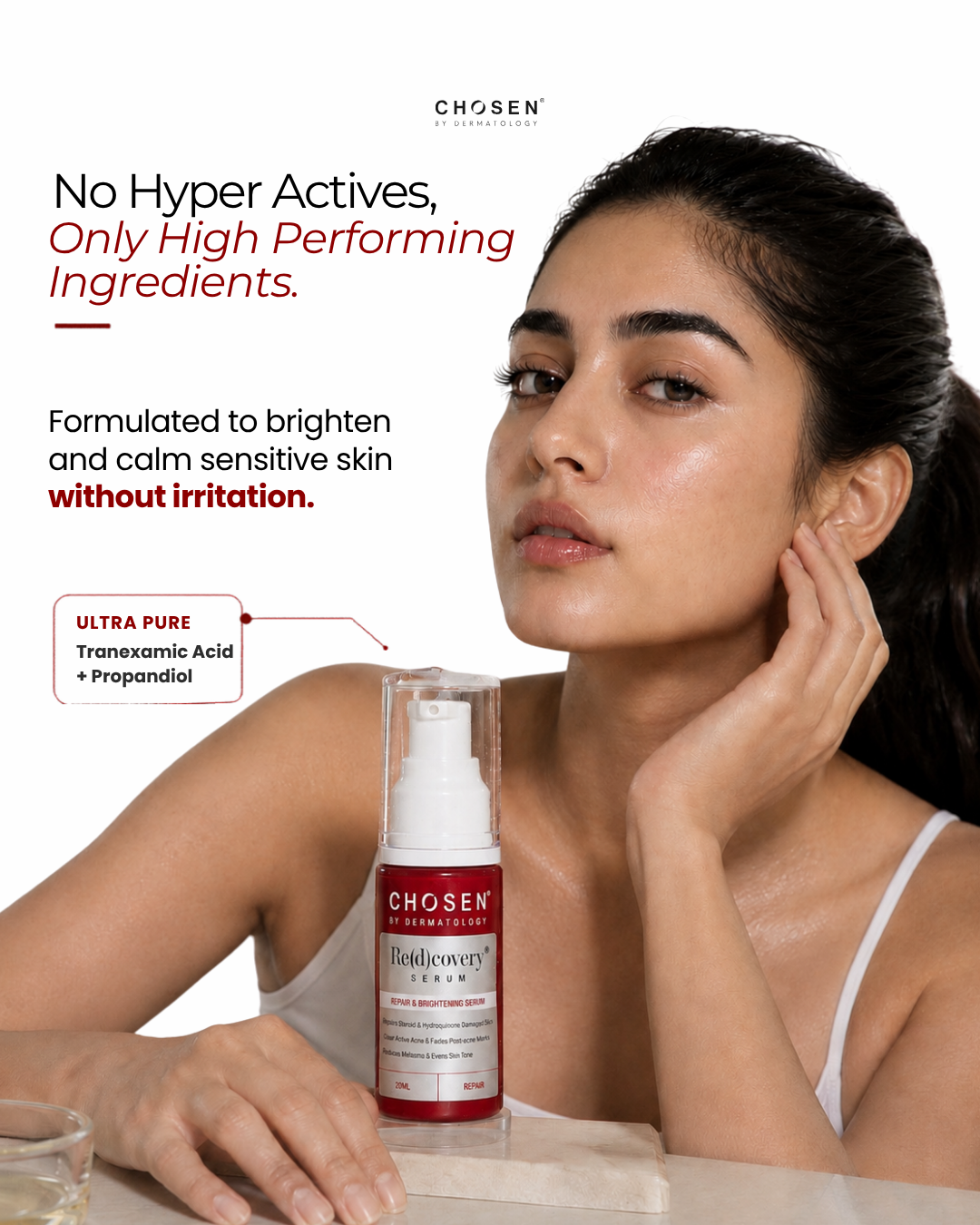 Chosen By Dermatology Facebook ad