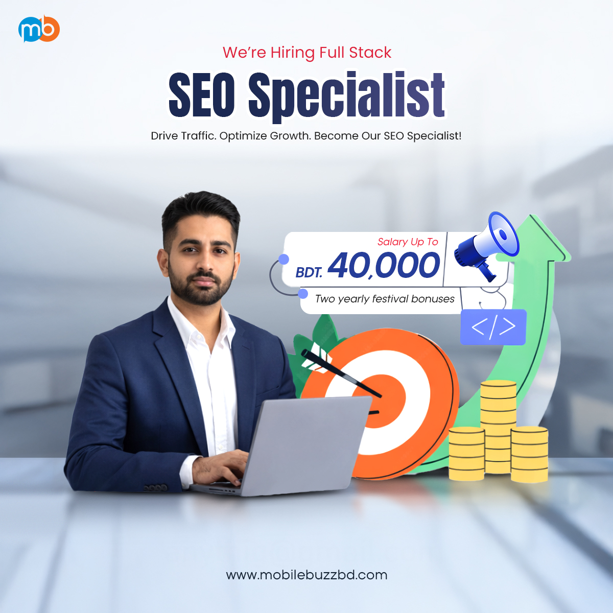 Mobile Buzz BD Facebook ad: Career