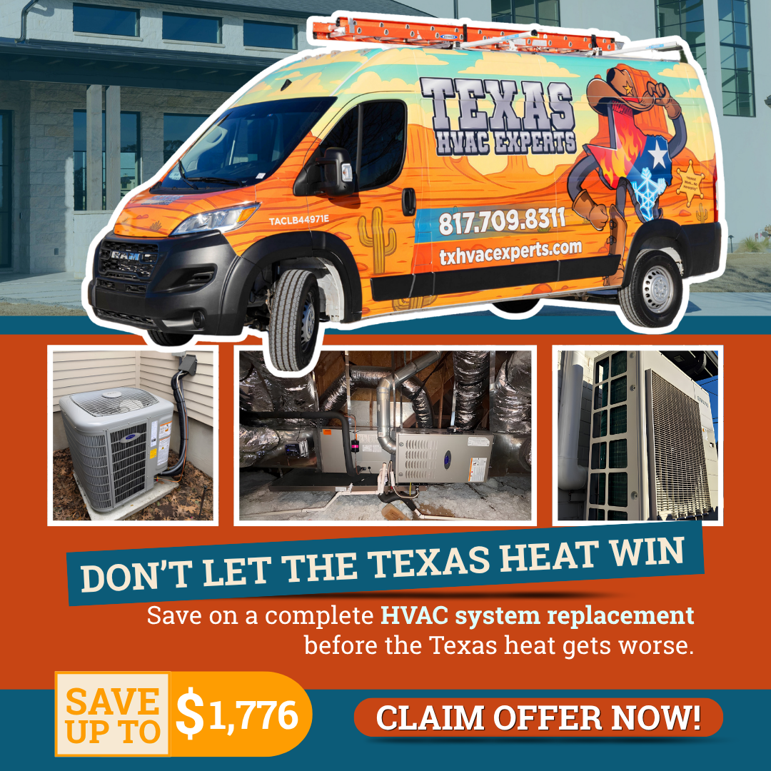 Texas HVAC Experts Facebook ad
