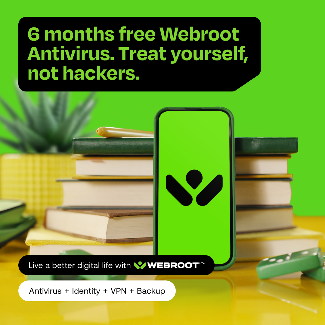 Webroot Facebook ad