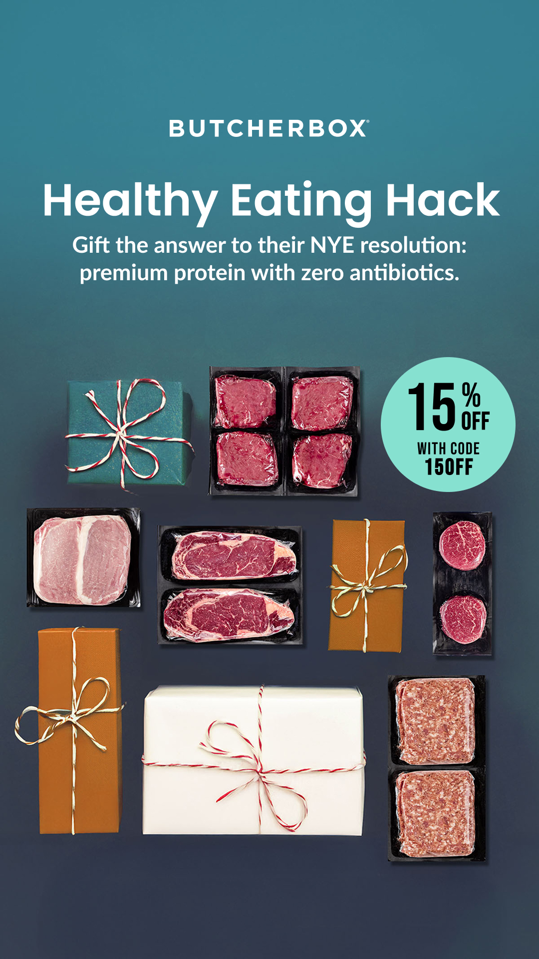 ButcherBox Facebook ad