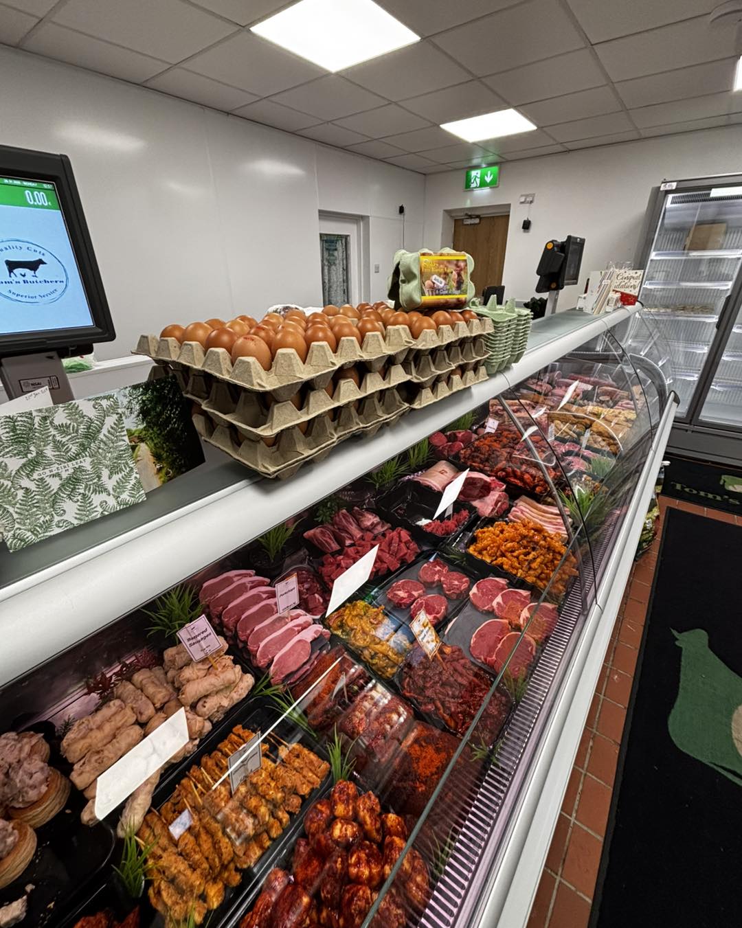 Tom’s Butchers Facebook ad: Happy Monday! Fresh supplies are in!