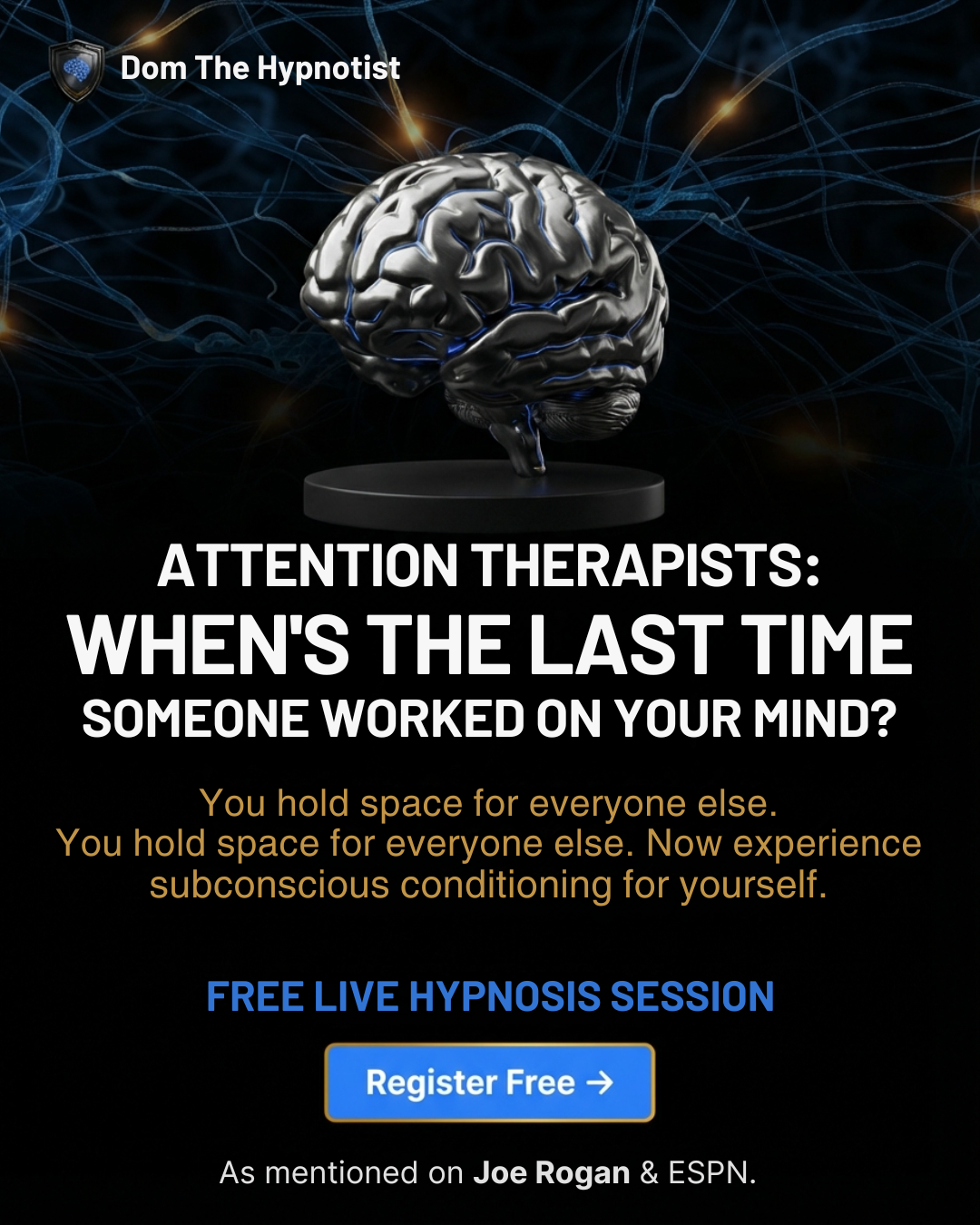 Dom.The.Hypnotist  Facebook ad