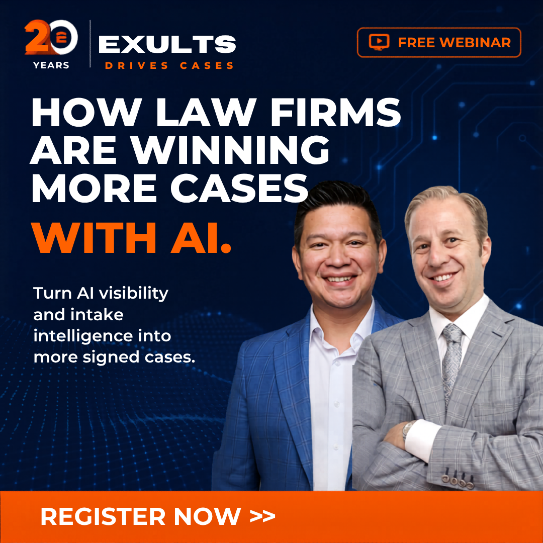 Exults Facebook ad: Register for the Webinar