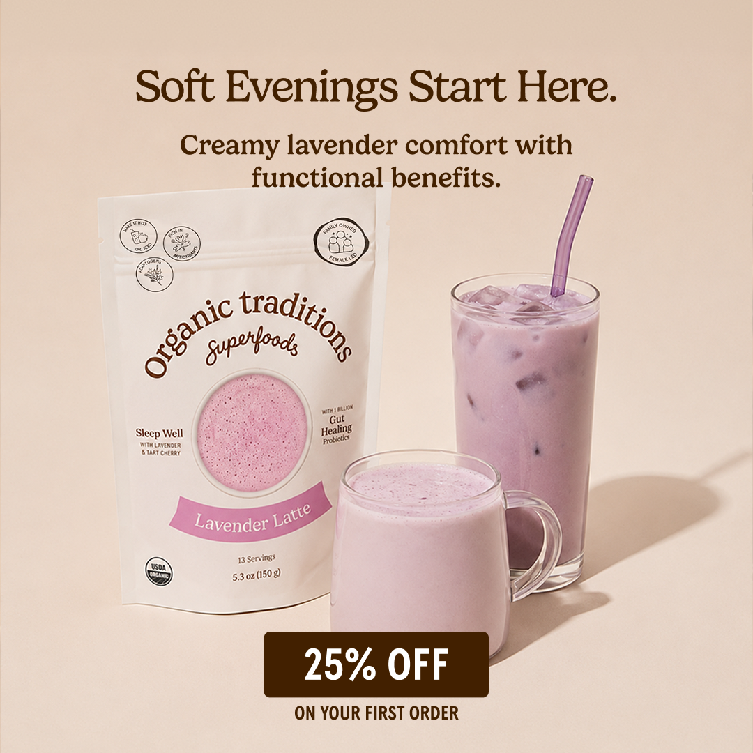 Organic Traditions Facebook ad