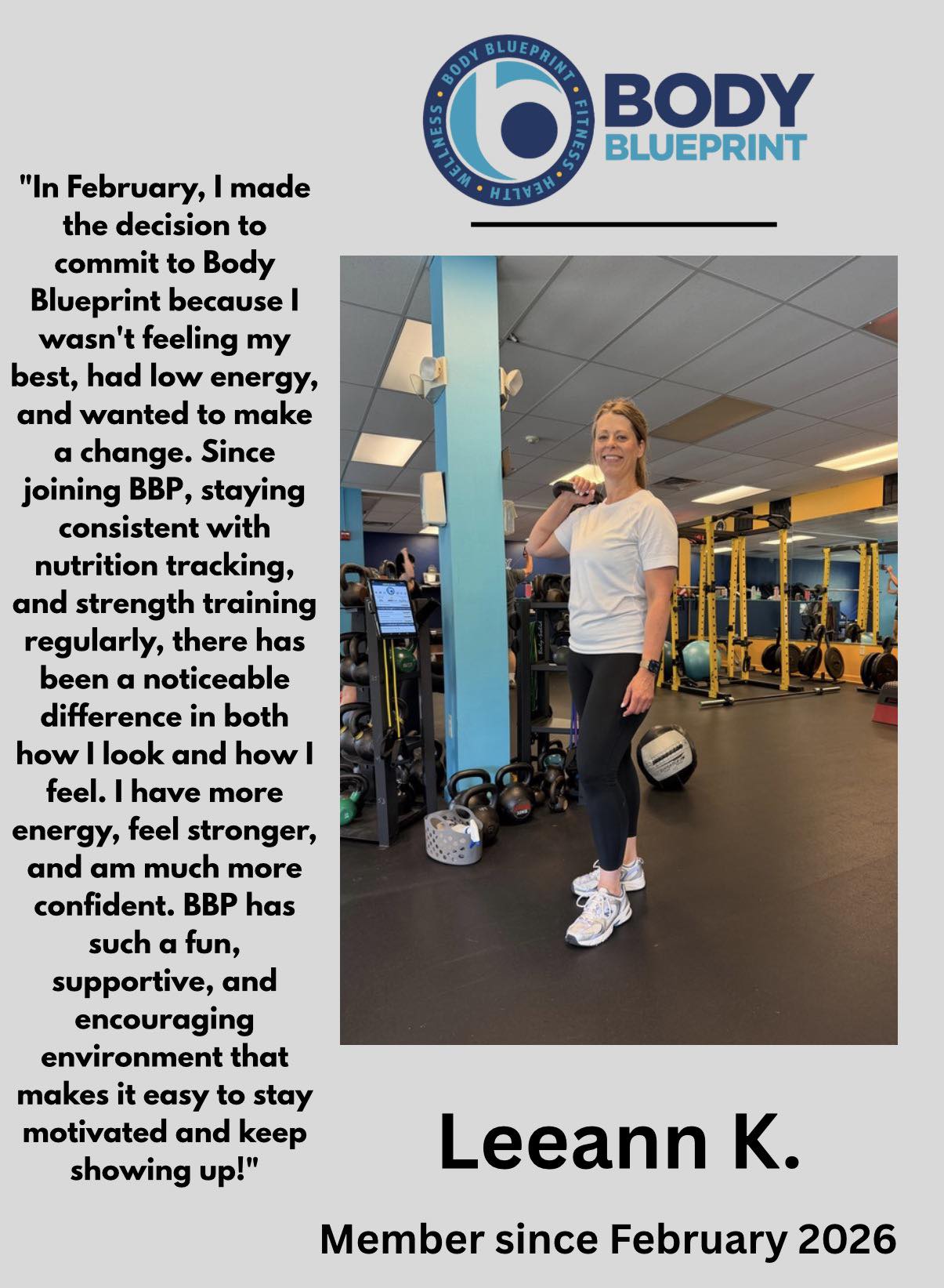 Body Blueprint Personal Training Company- Clarks Summit, PA Facebook ad