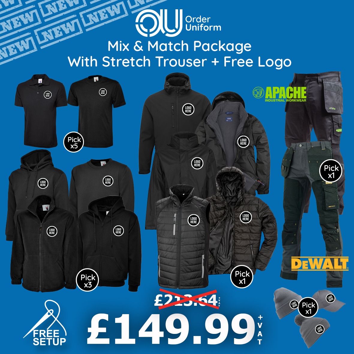 Order Uniform UK Ltd Facebook ad: Fast Turnaround