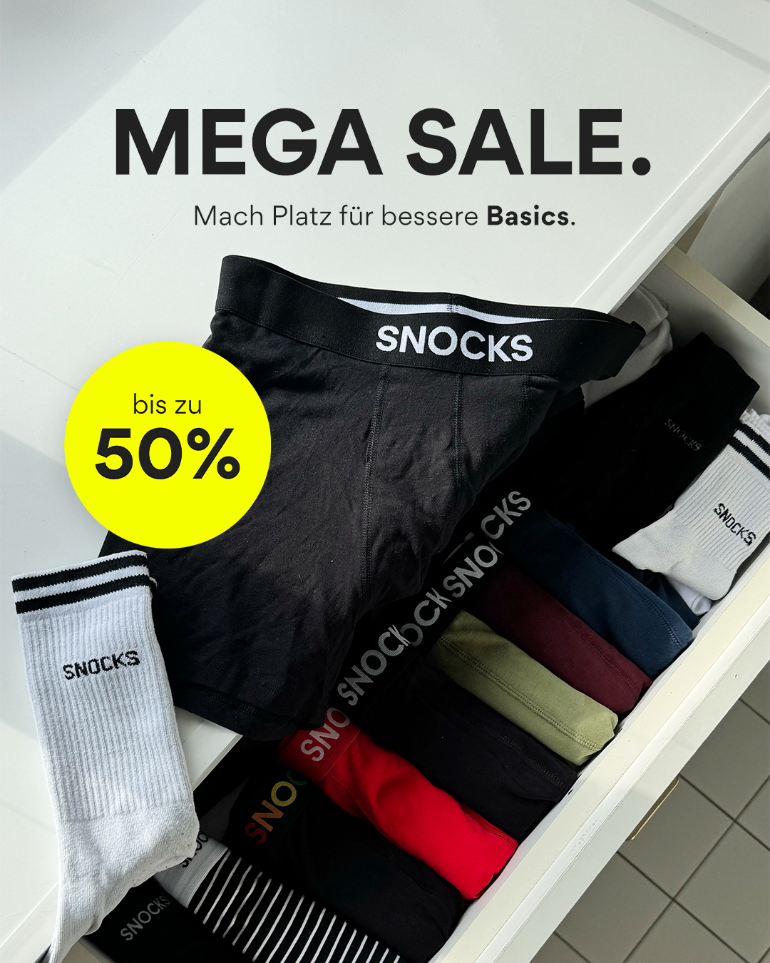 Snocks Facebook ad