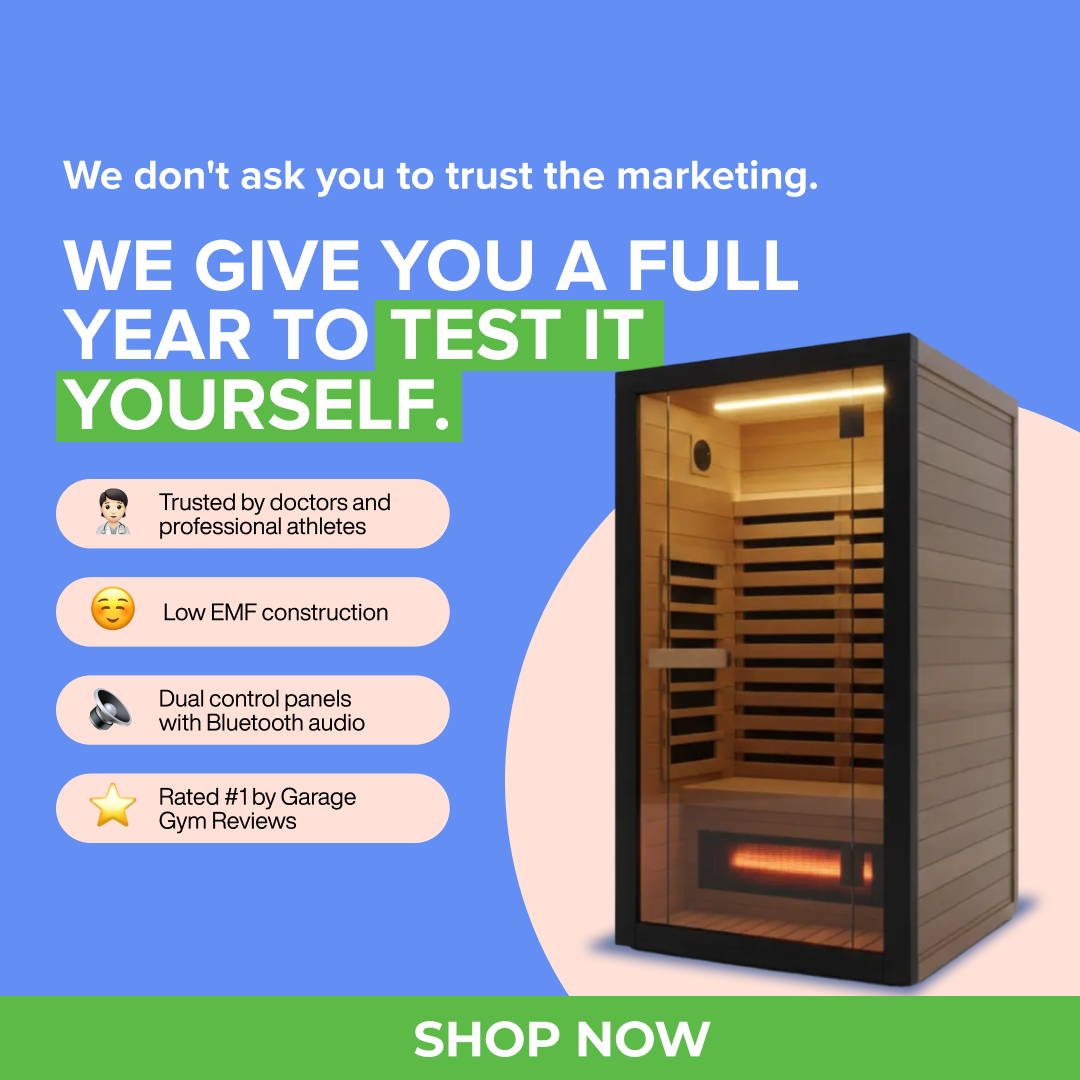 Home Sauna Experts Facebook ad
