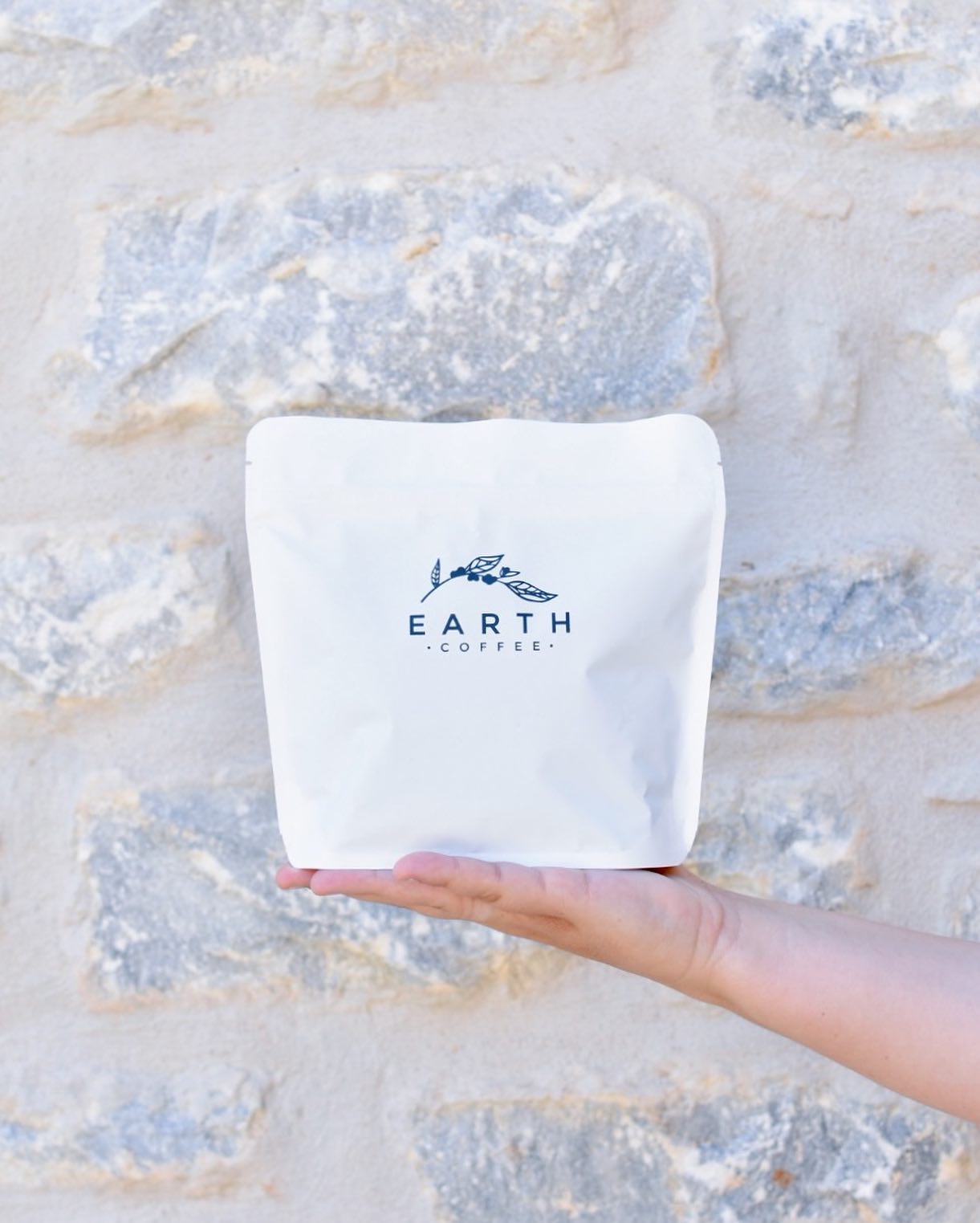Earth coffee co Facebook ad: Earth runs on coffee