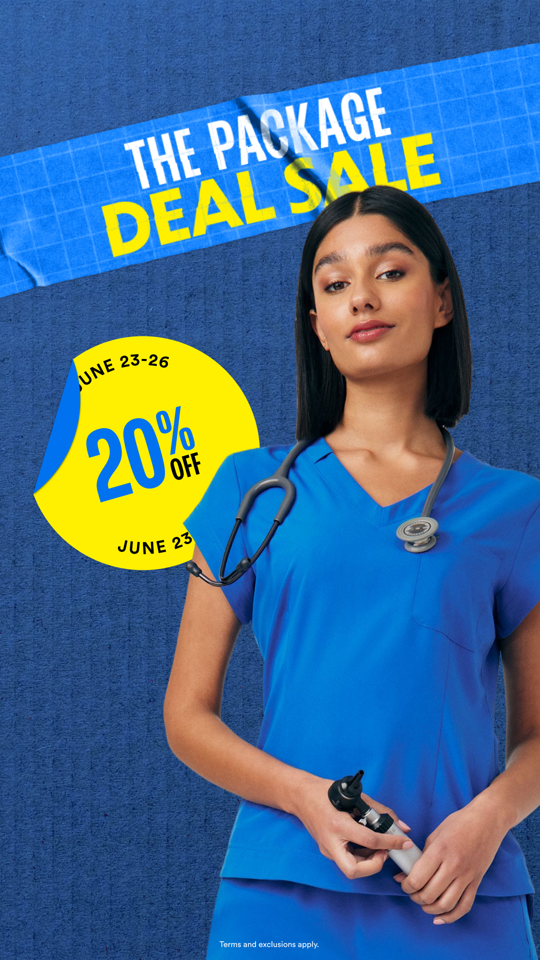 Scrubs & Beyond Facebook ad