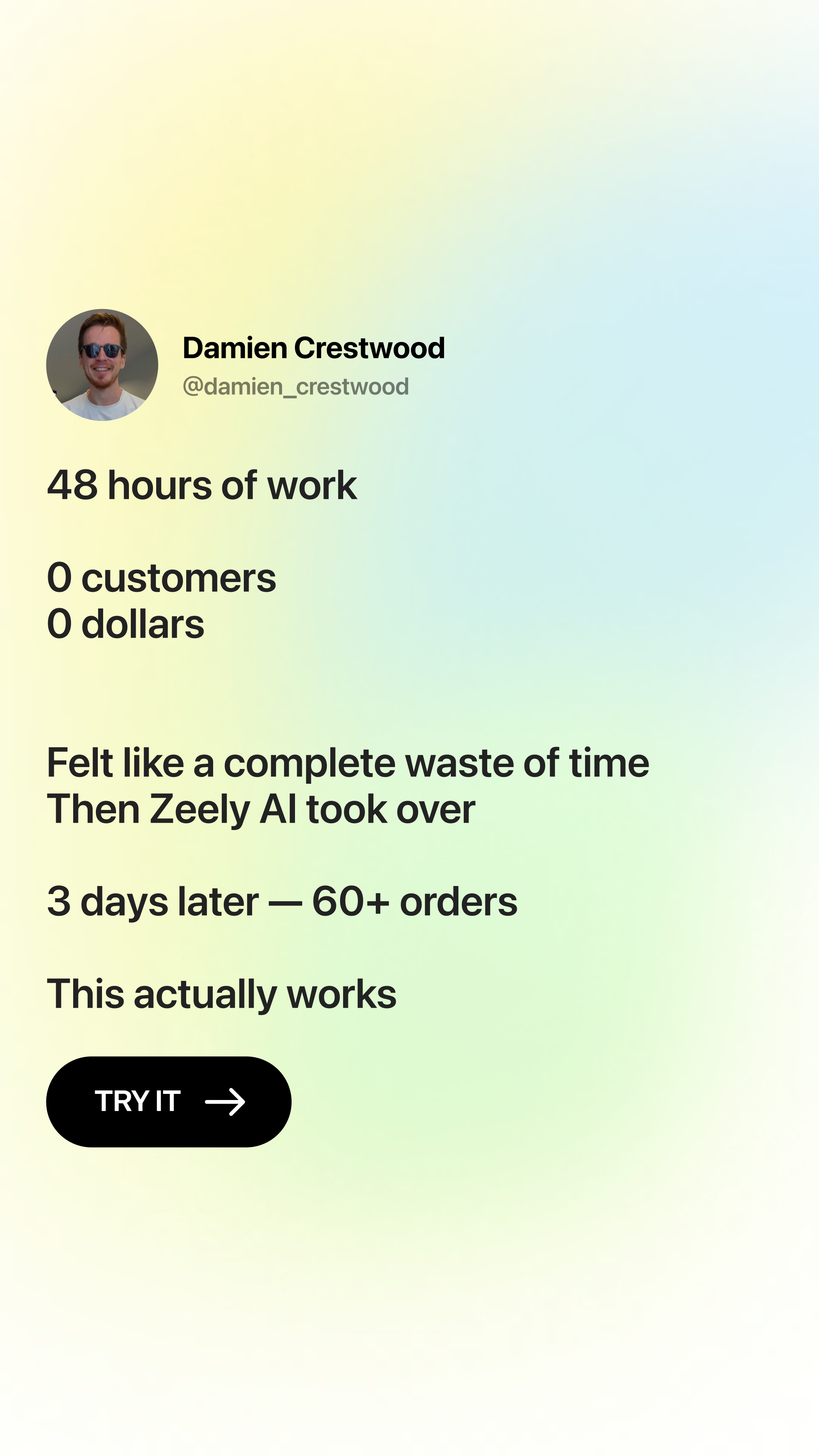 Zeely Facebook ad