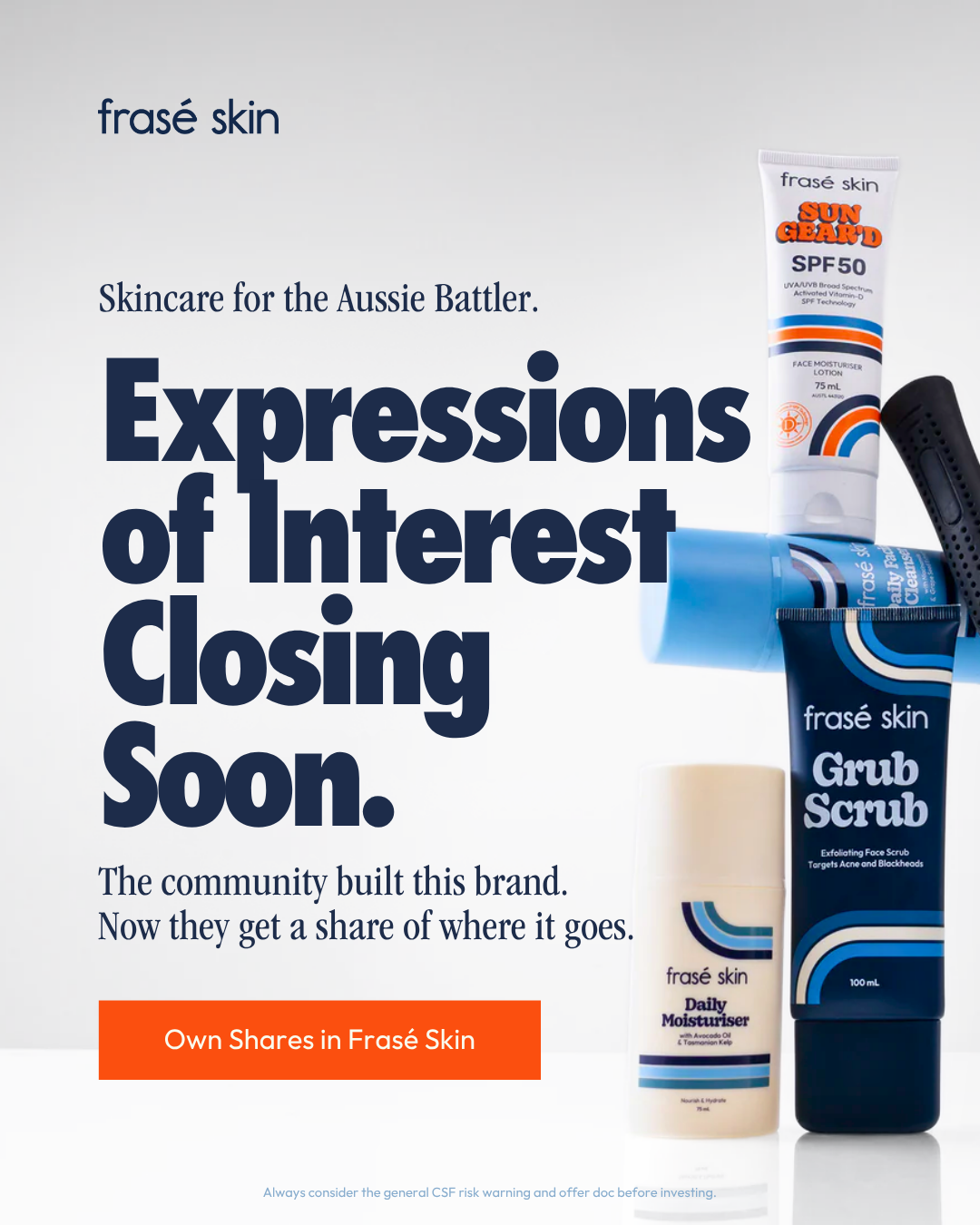 Frasé Skin Facebook ad