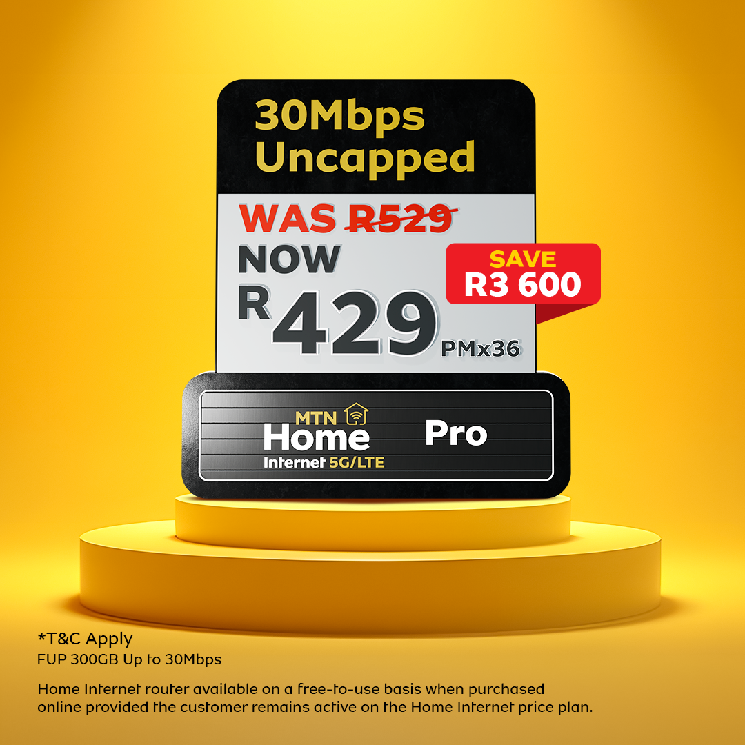 MTN South Africa Facebook ad