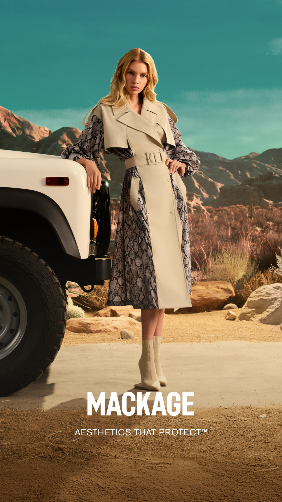 Mackage Facebook ad
