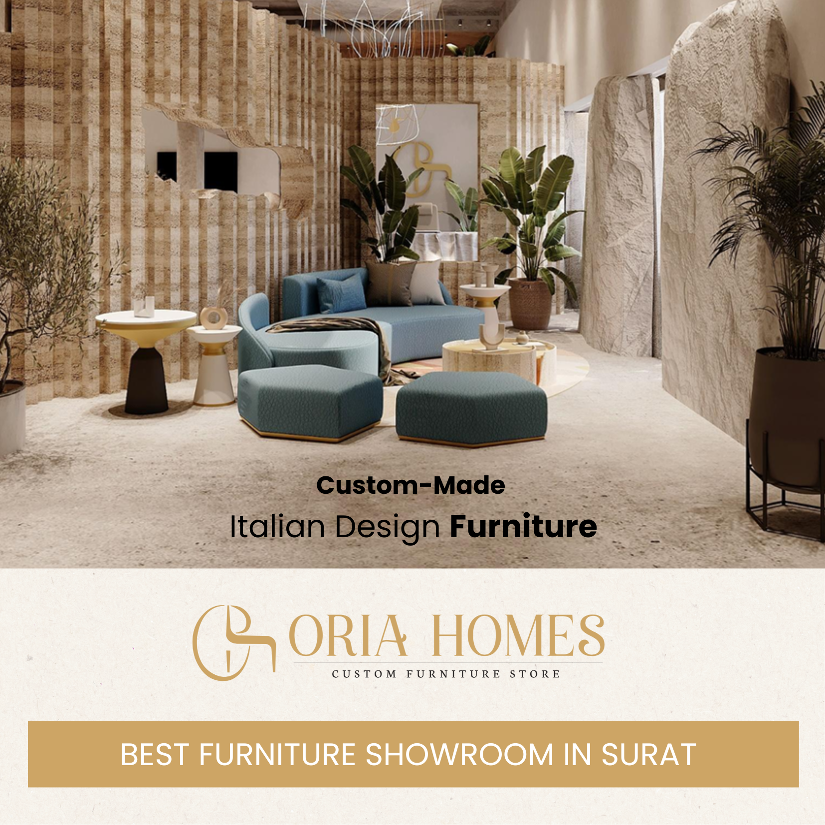 The Oria Homes Facebook ad