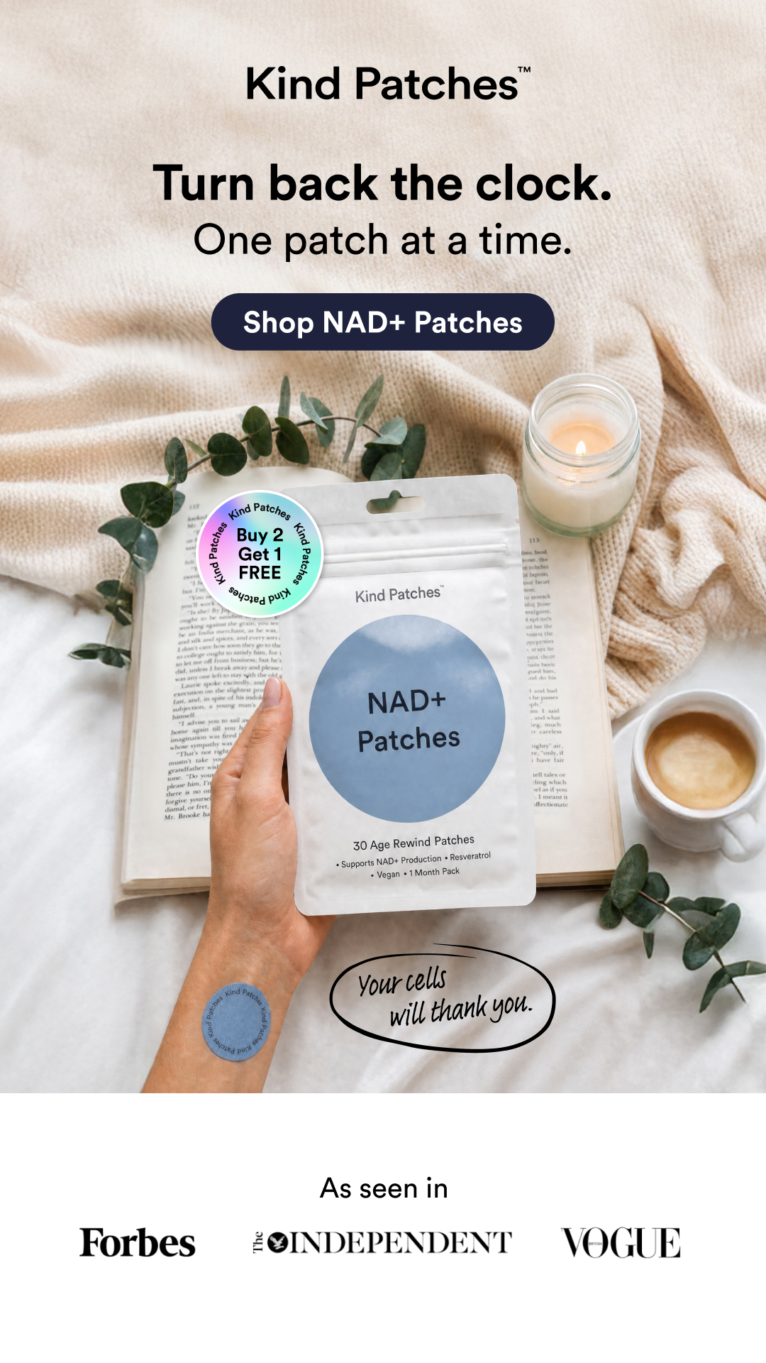 Kind Patches Facebook ad
