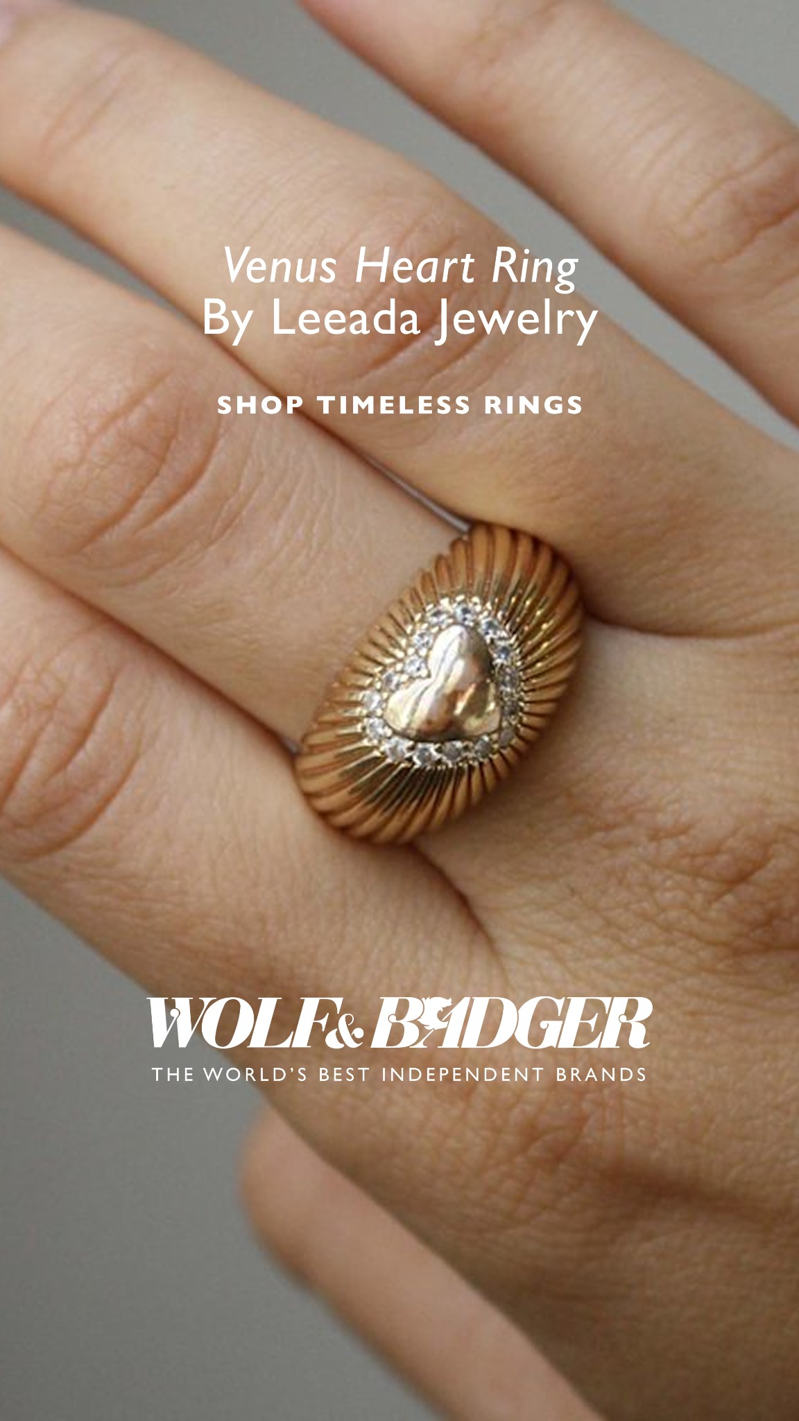 Wolf & Badger Facebook ad