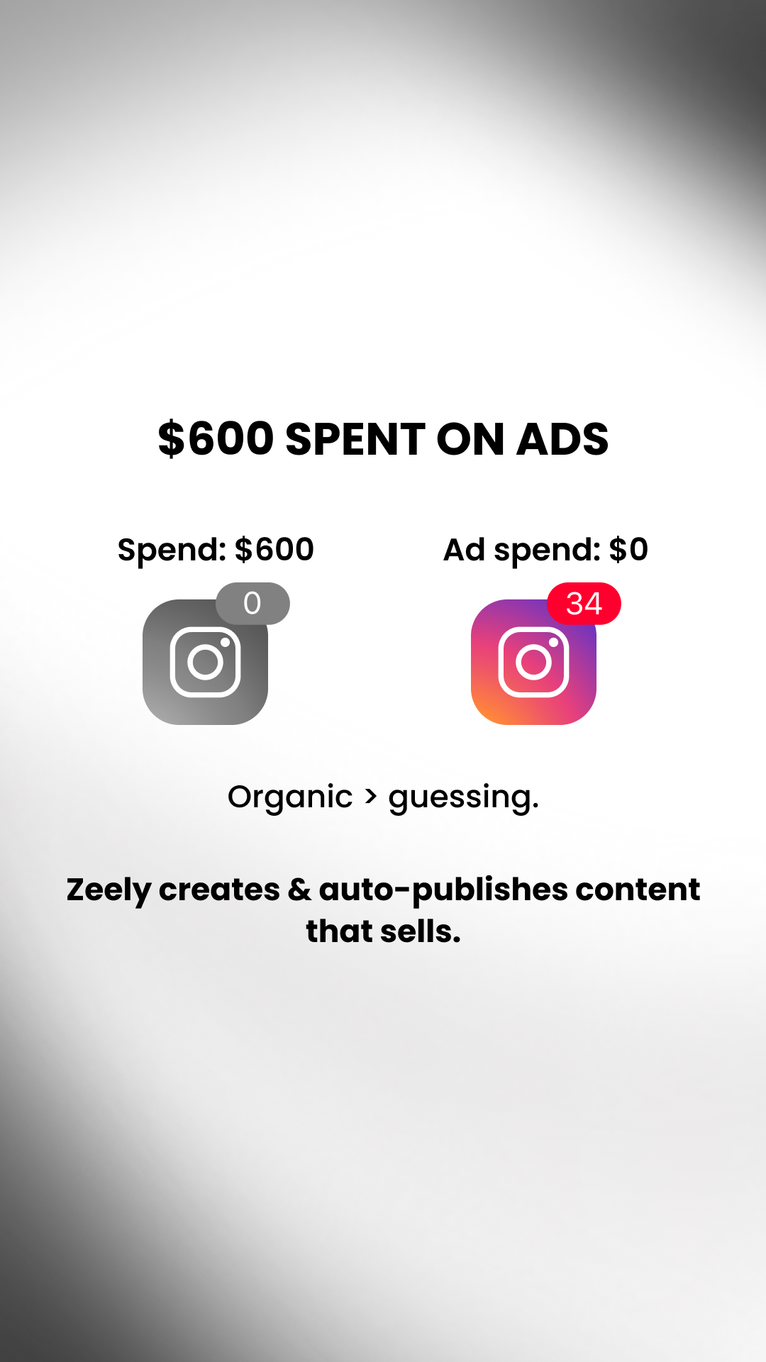 Zeely Facebook ad