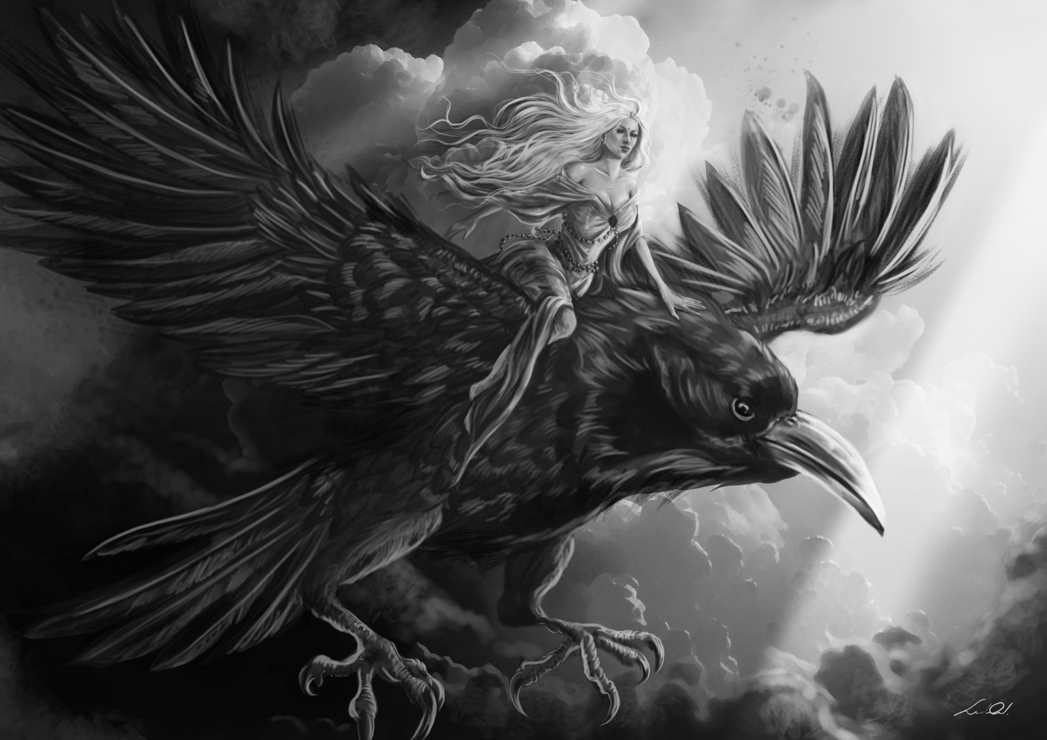 Olivia Wildenstein Facebook ad: In a world divided between fae and shifters.