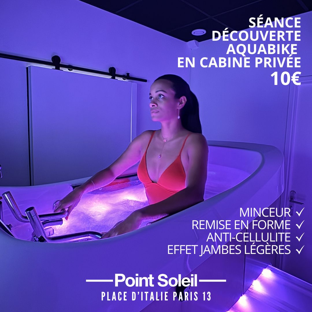 Point Soleil Place D'Italie Facebook ad: Perte de Poids, Diminution de la cellulite et Remise en…